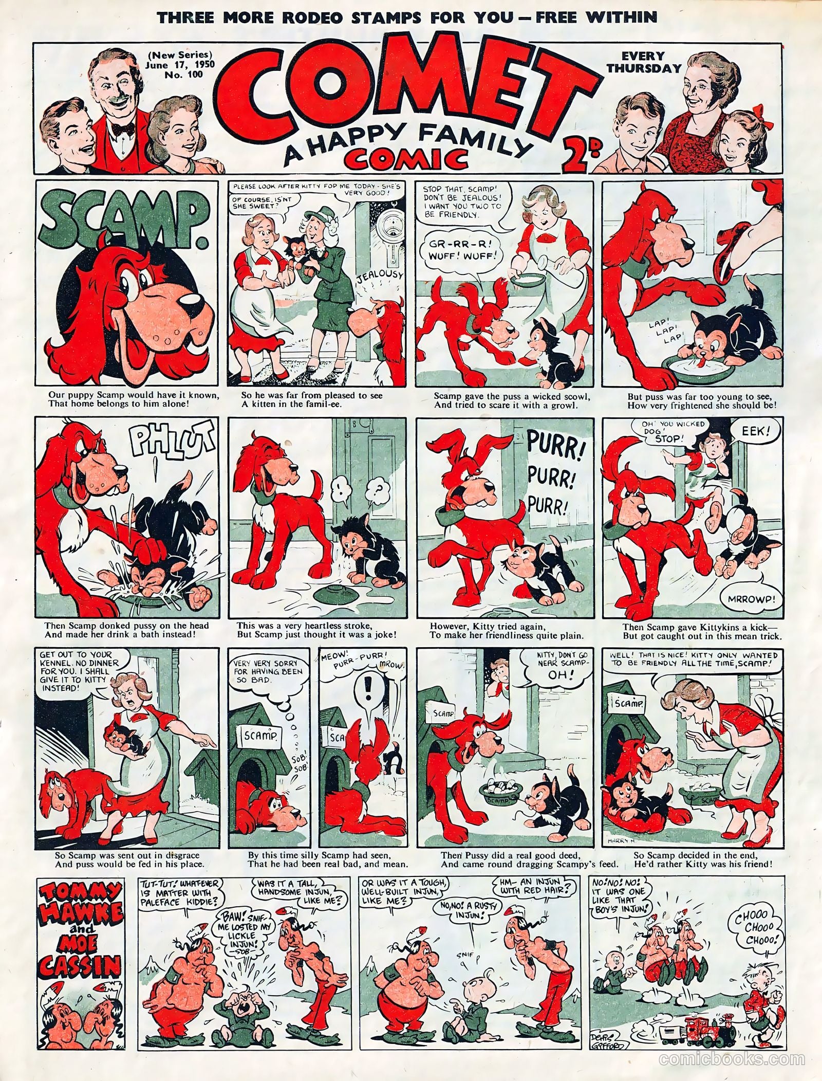 Comet #100 — page 1 of 8