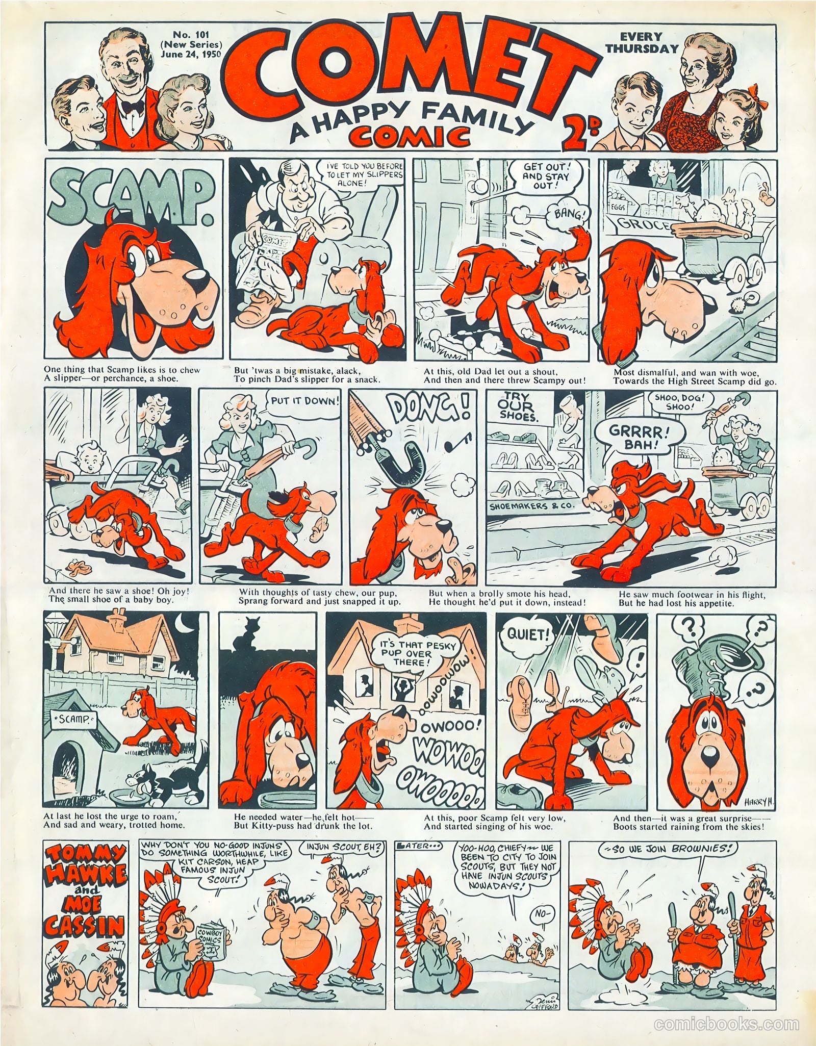 Comet #101 — page 1 of 8