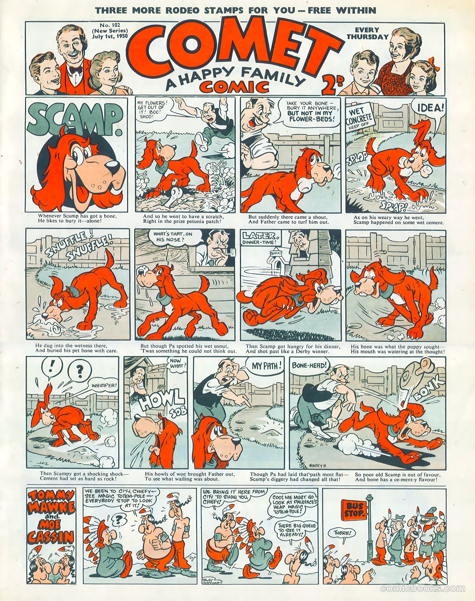 Comet #102 — page 1 of 8