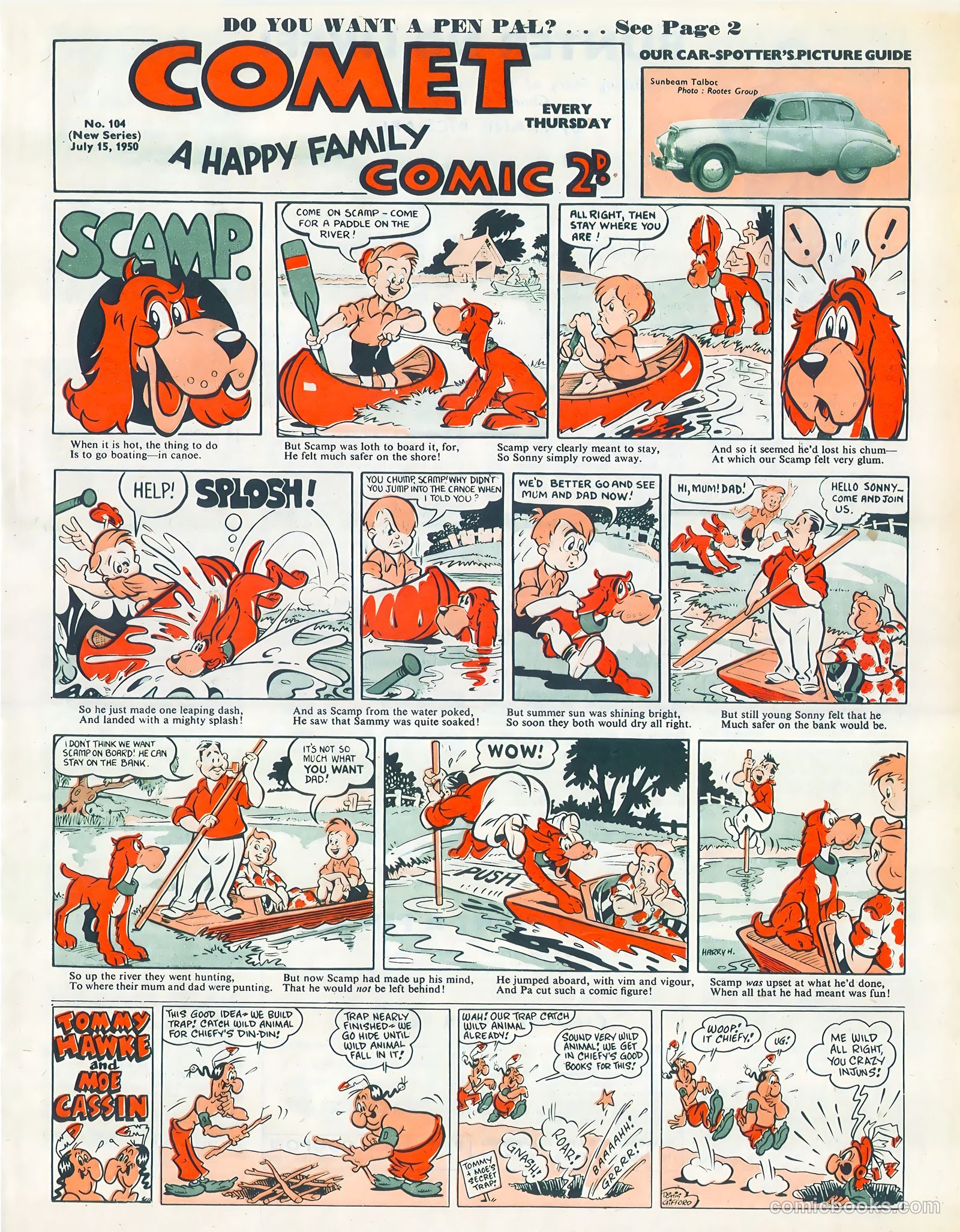Comet #104 — page 1 of 8