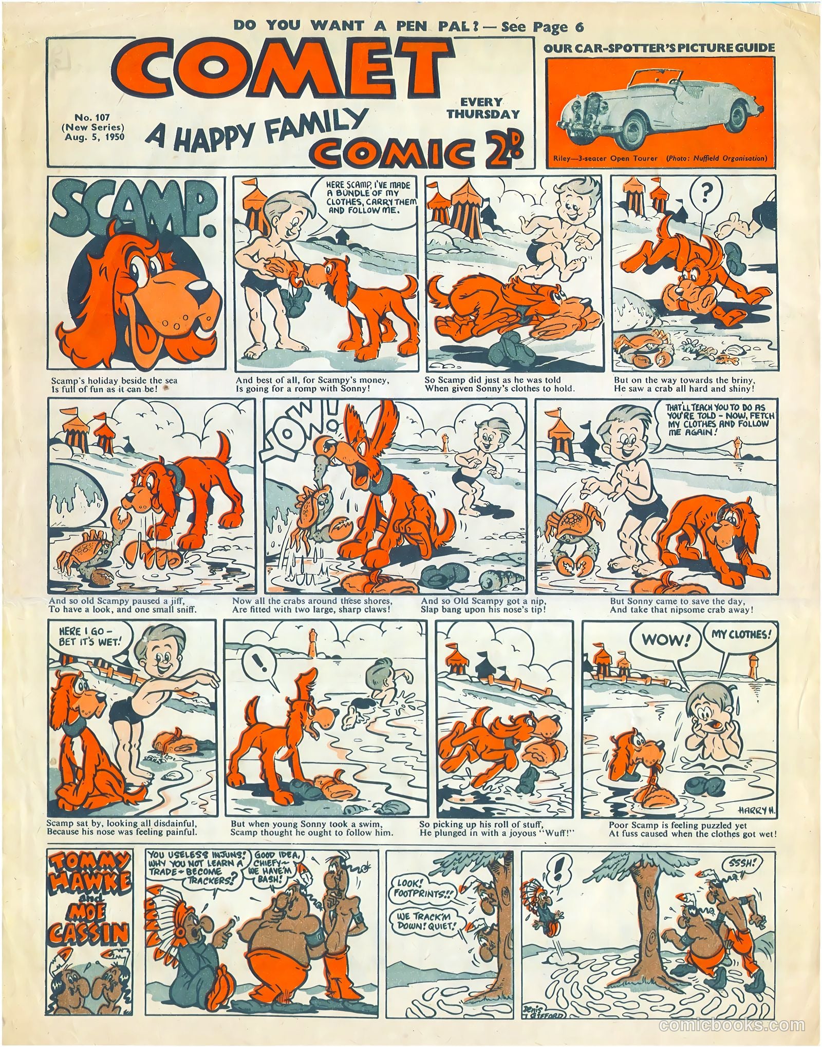 Comet #107 — page 1 of 8