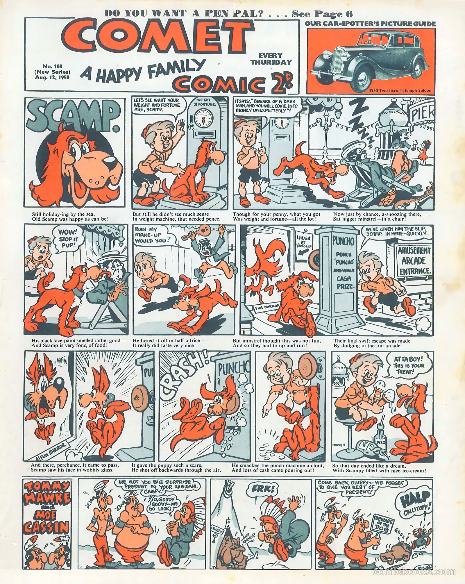 Comet #108 — page 1 of 8
