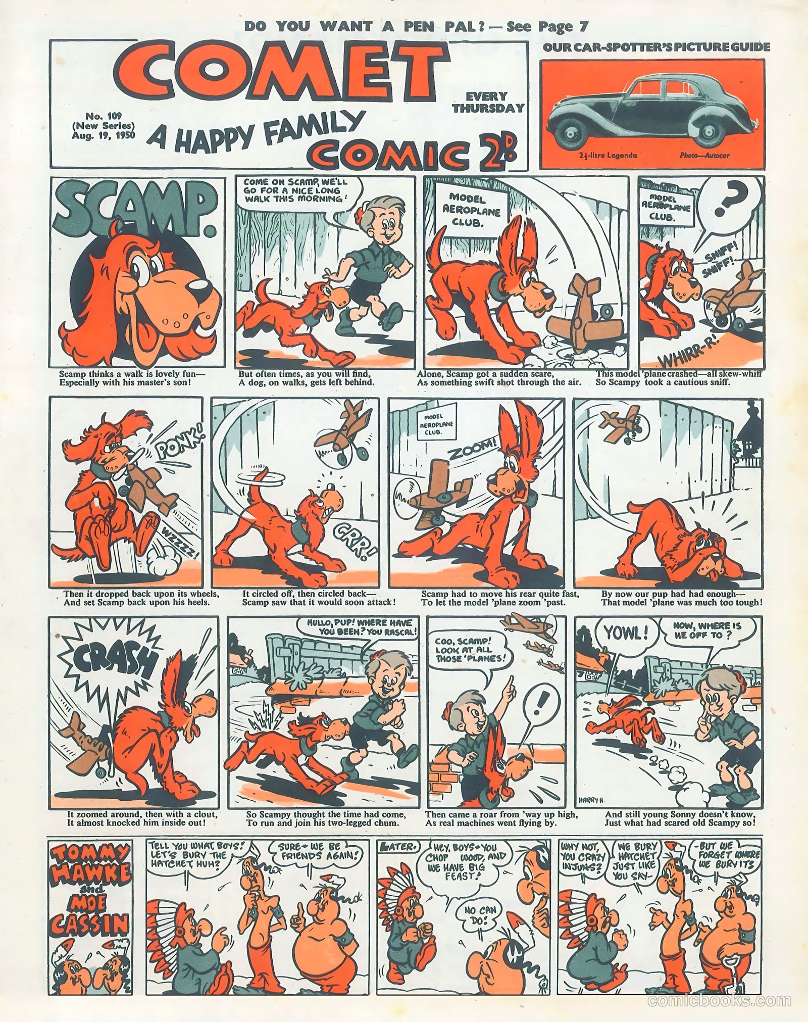 Comet #109 — page 1 of 8