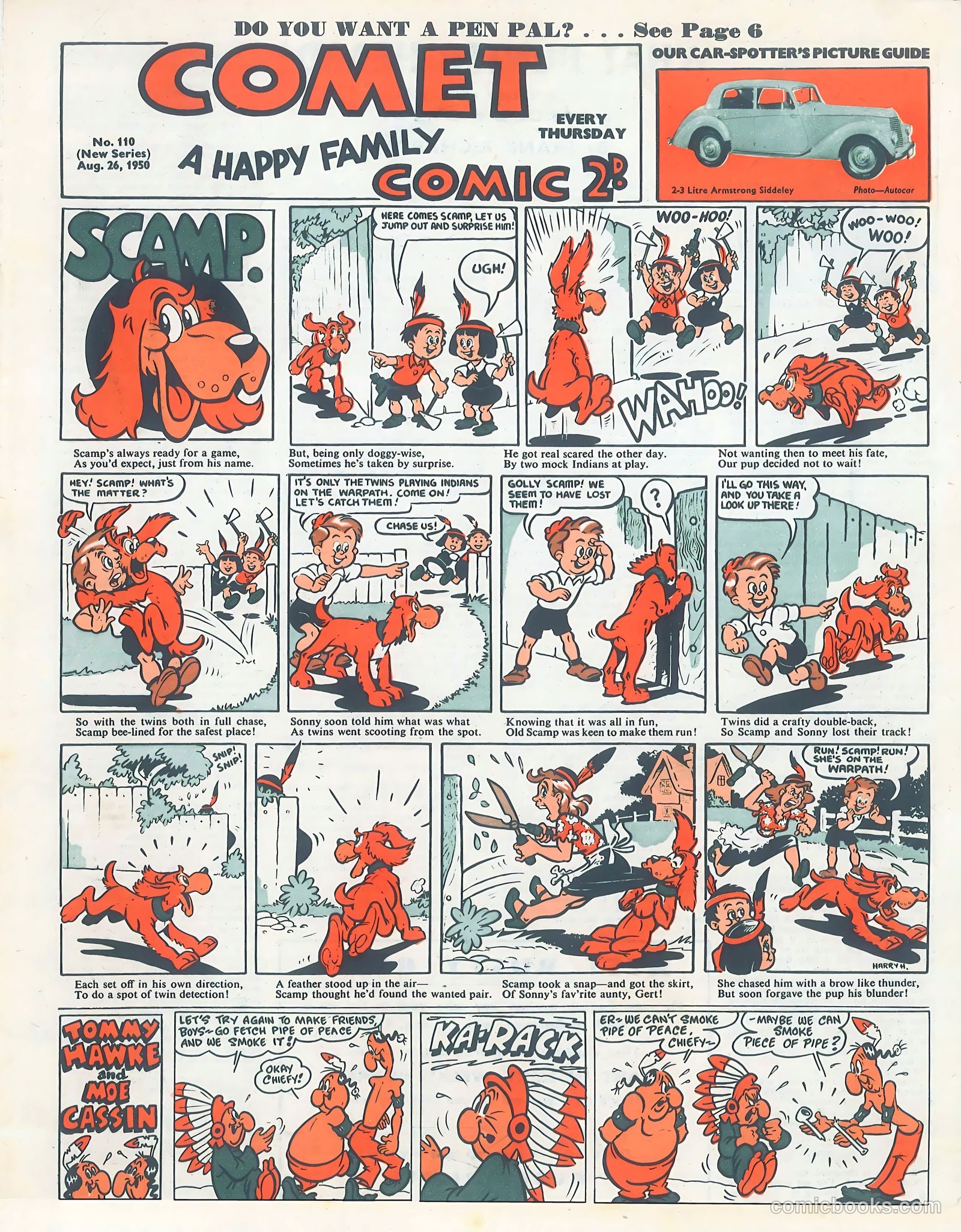 Comet #110 — page 1 of 8