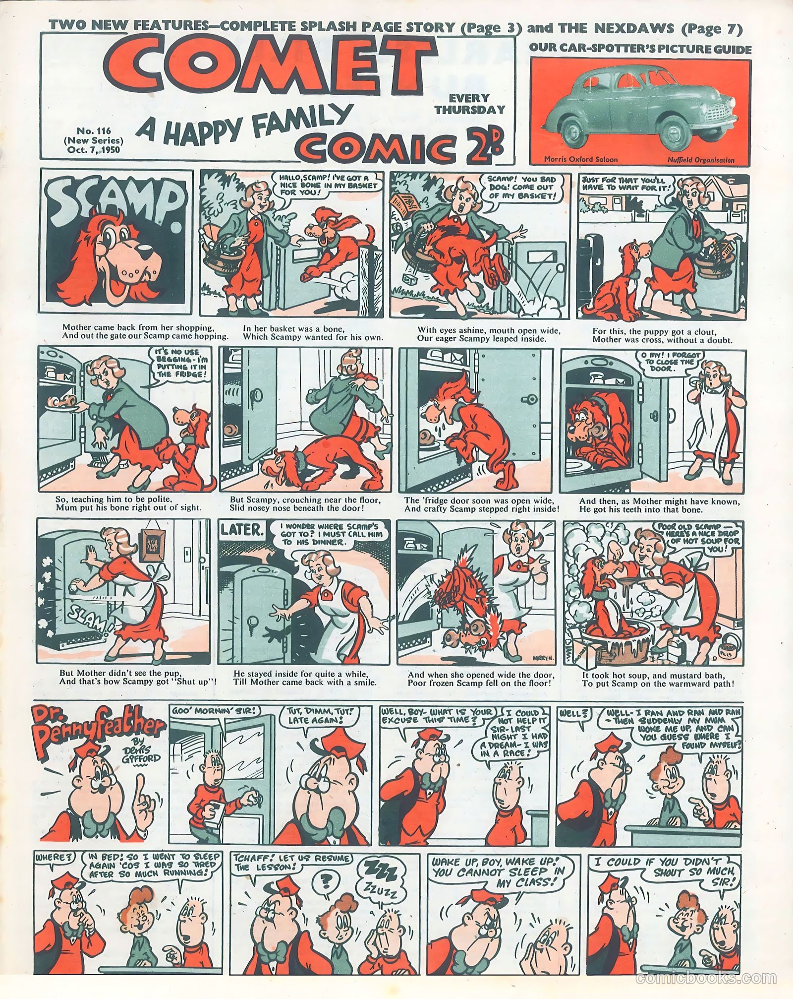 Comet #116 — page 1 of 7