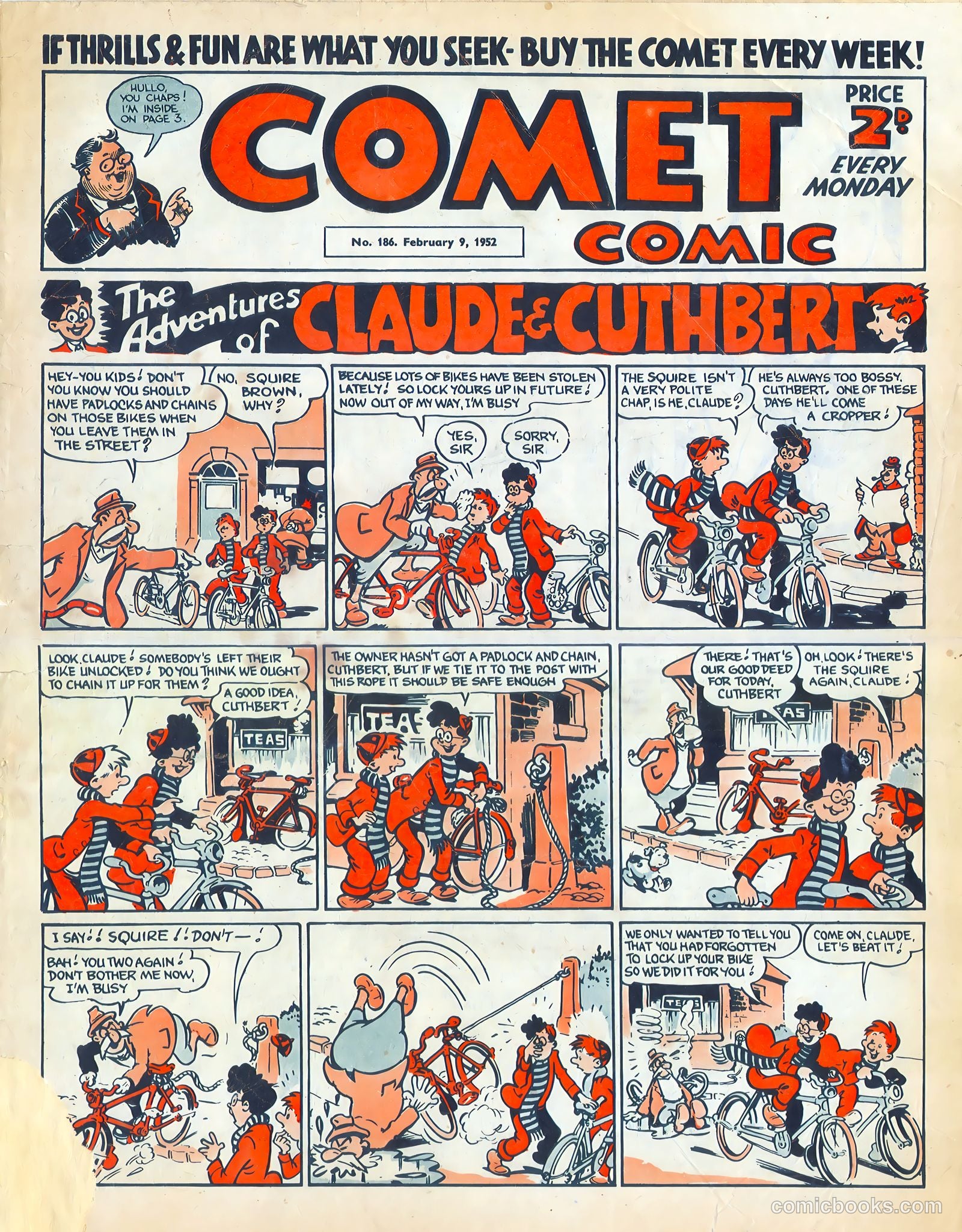 Comet #186 — page 1 of 8