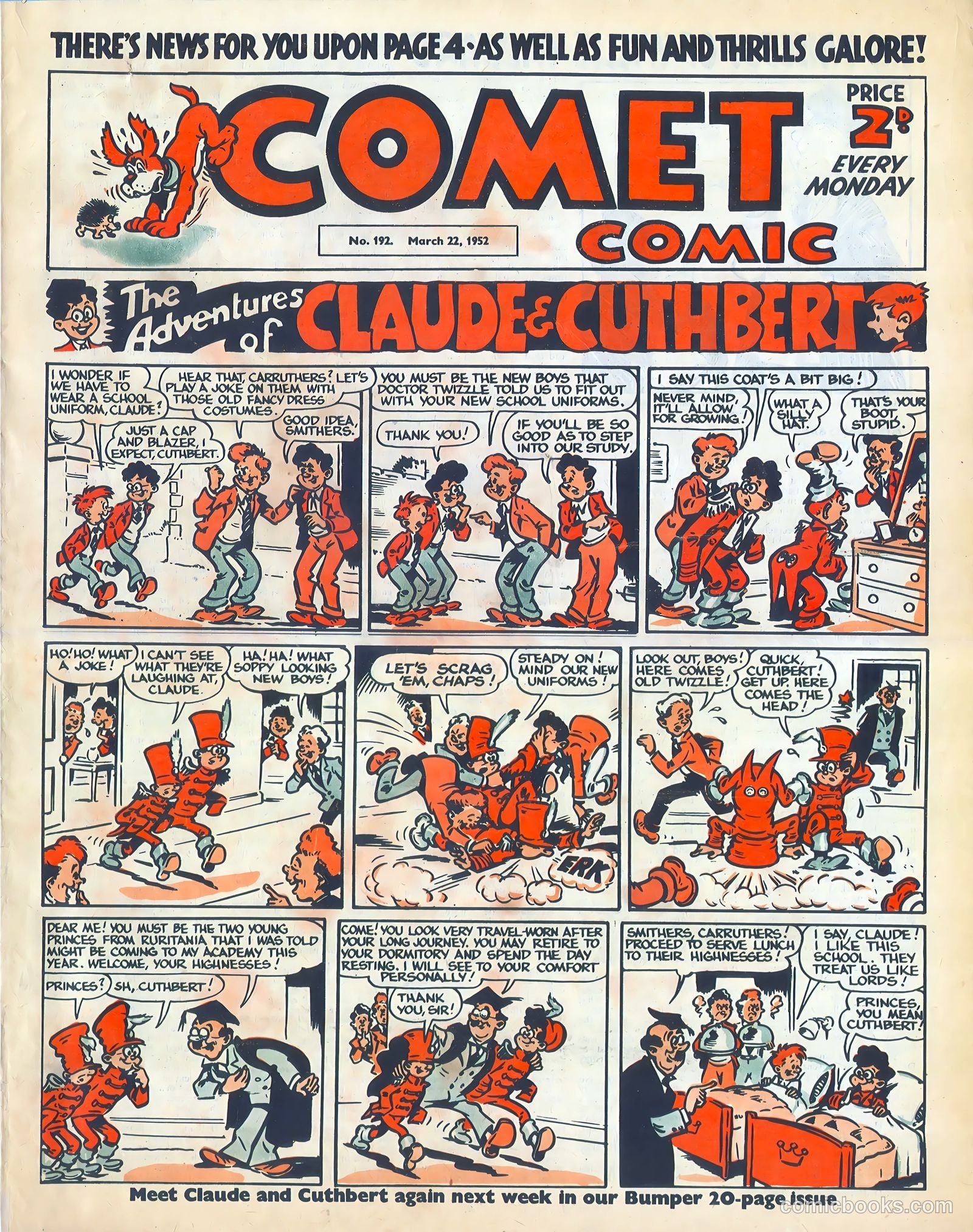 Comet #192 — page 1 of 8