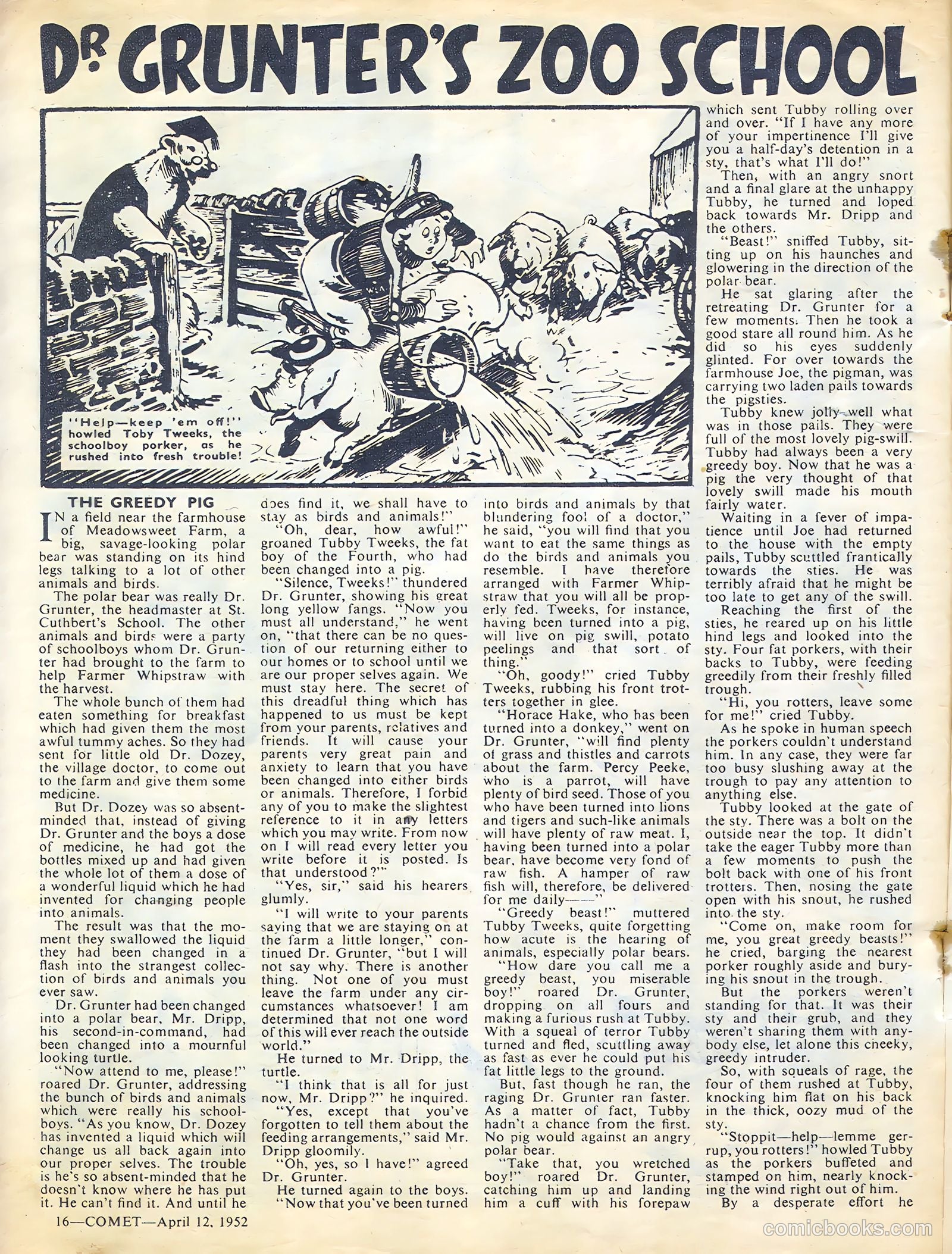 Comet #195 — page 16 of 20