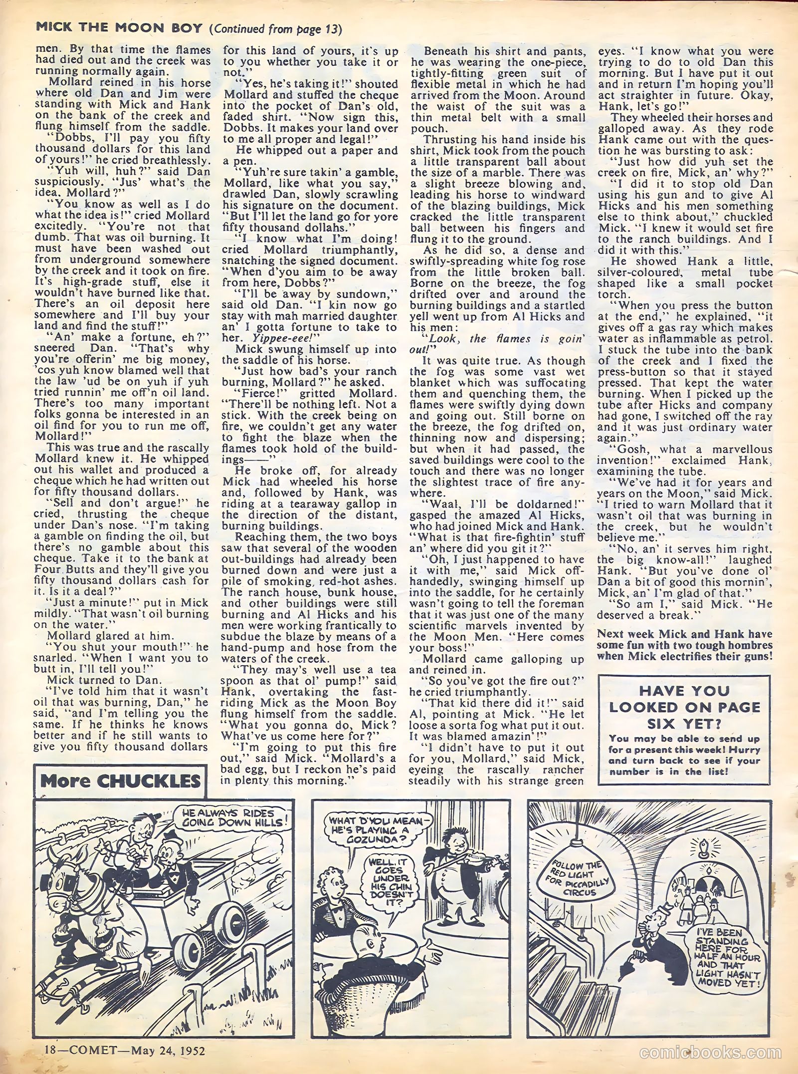 Comet #201 — page 18 of 20