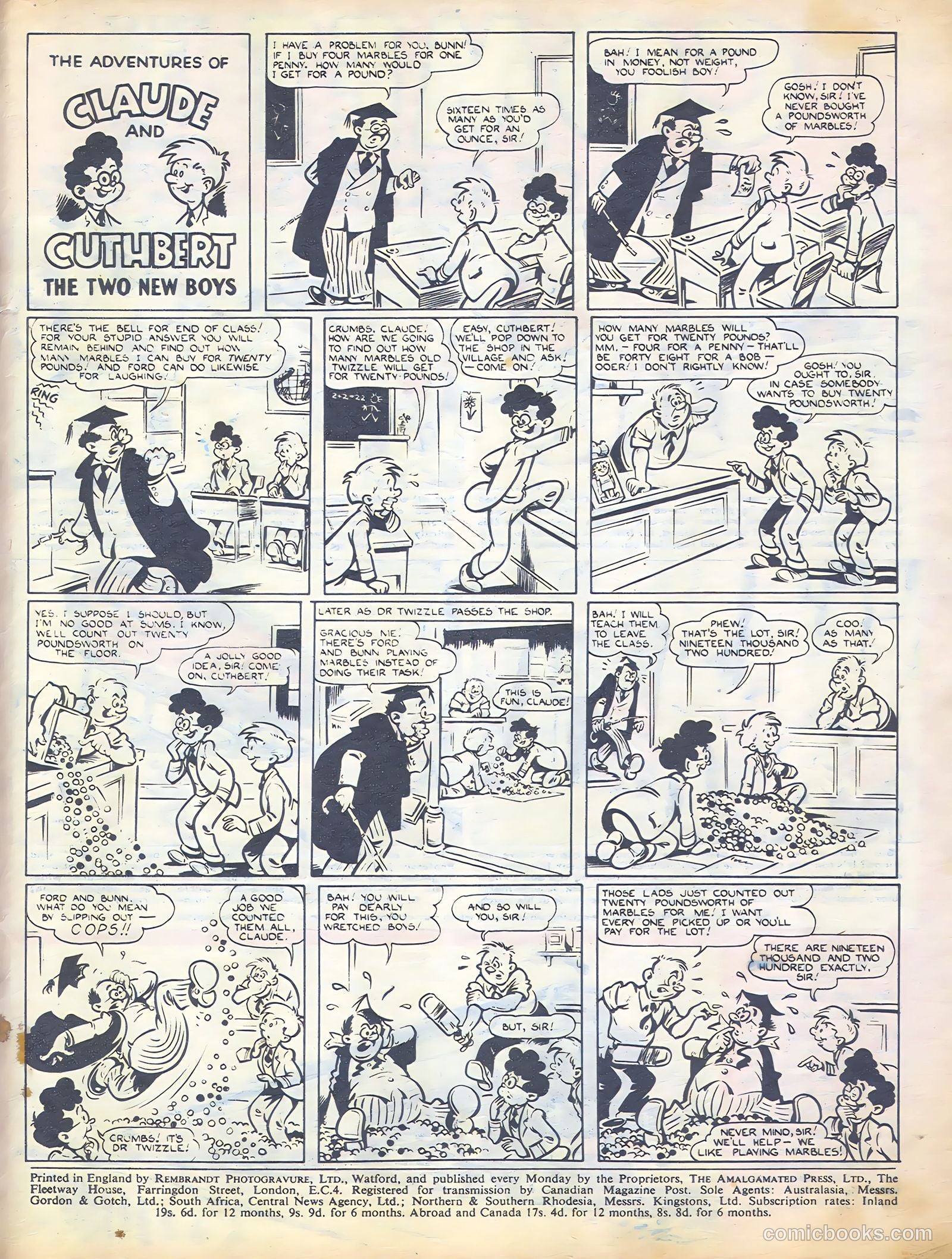Comet #201 — page 19 of 20