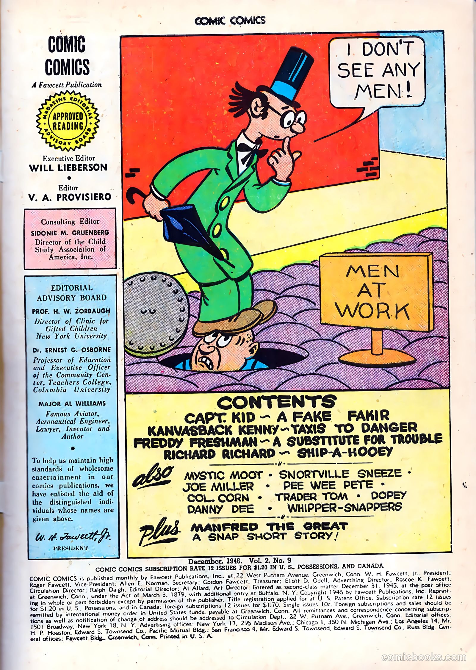 Comic Comics #9 — page 3 of 53