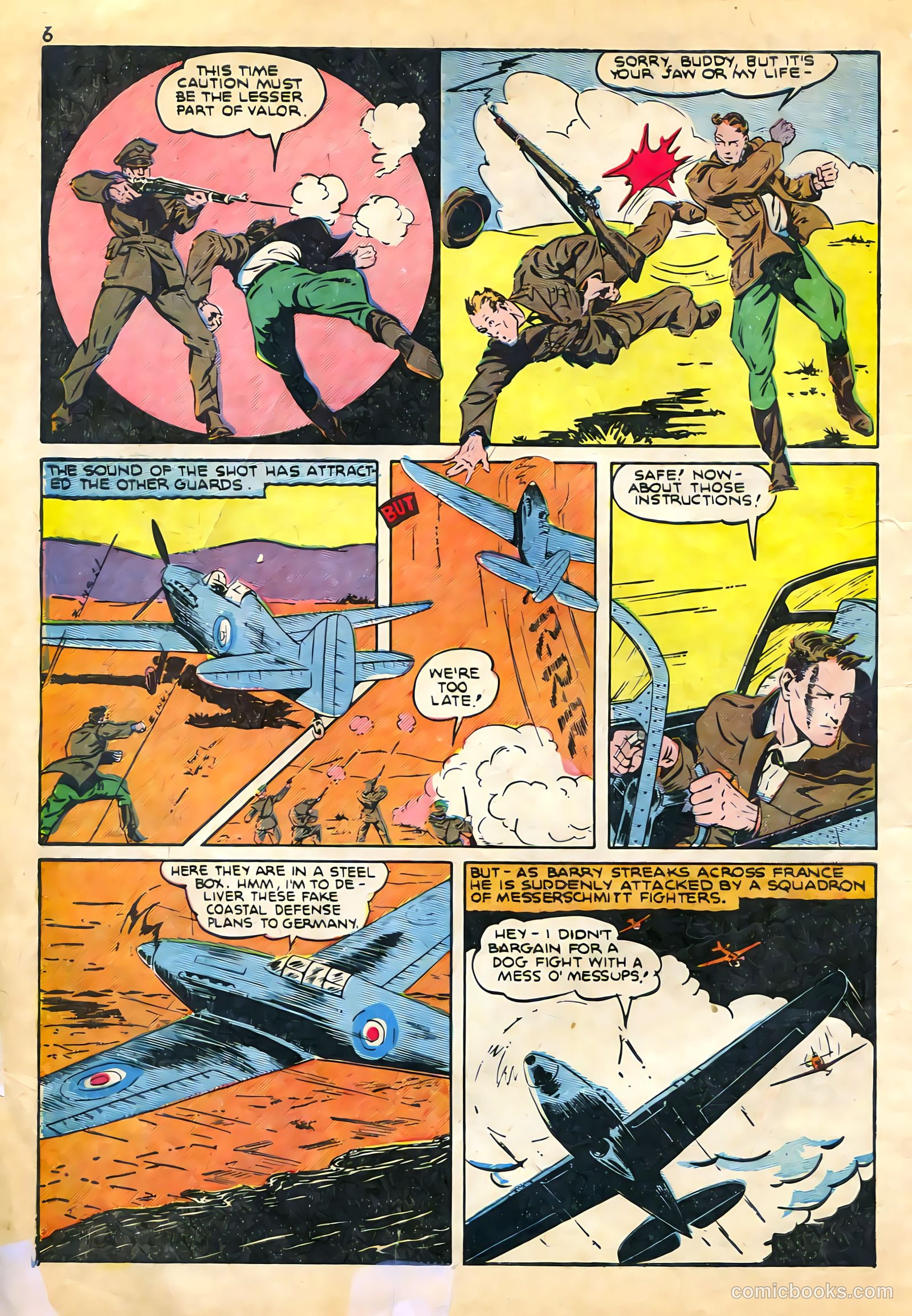 Air Fighters Comics #1 — page 8 of 68