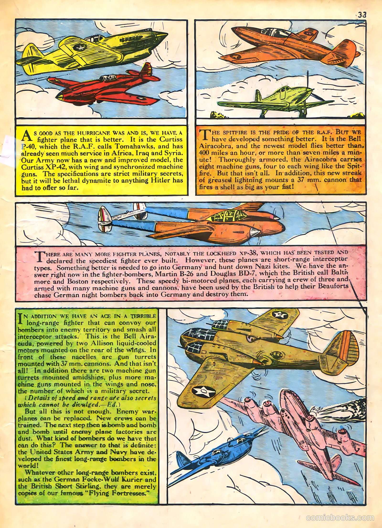 Air Fighters Comics #1 — page 35 of 68