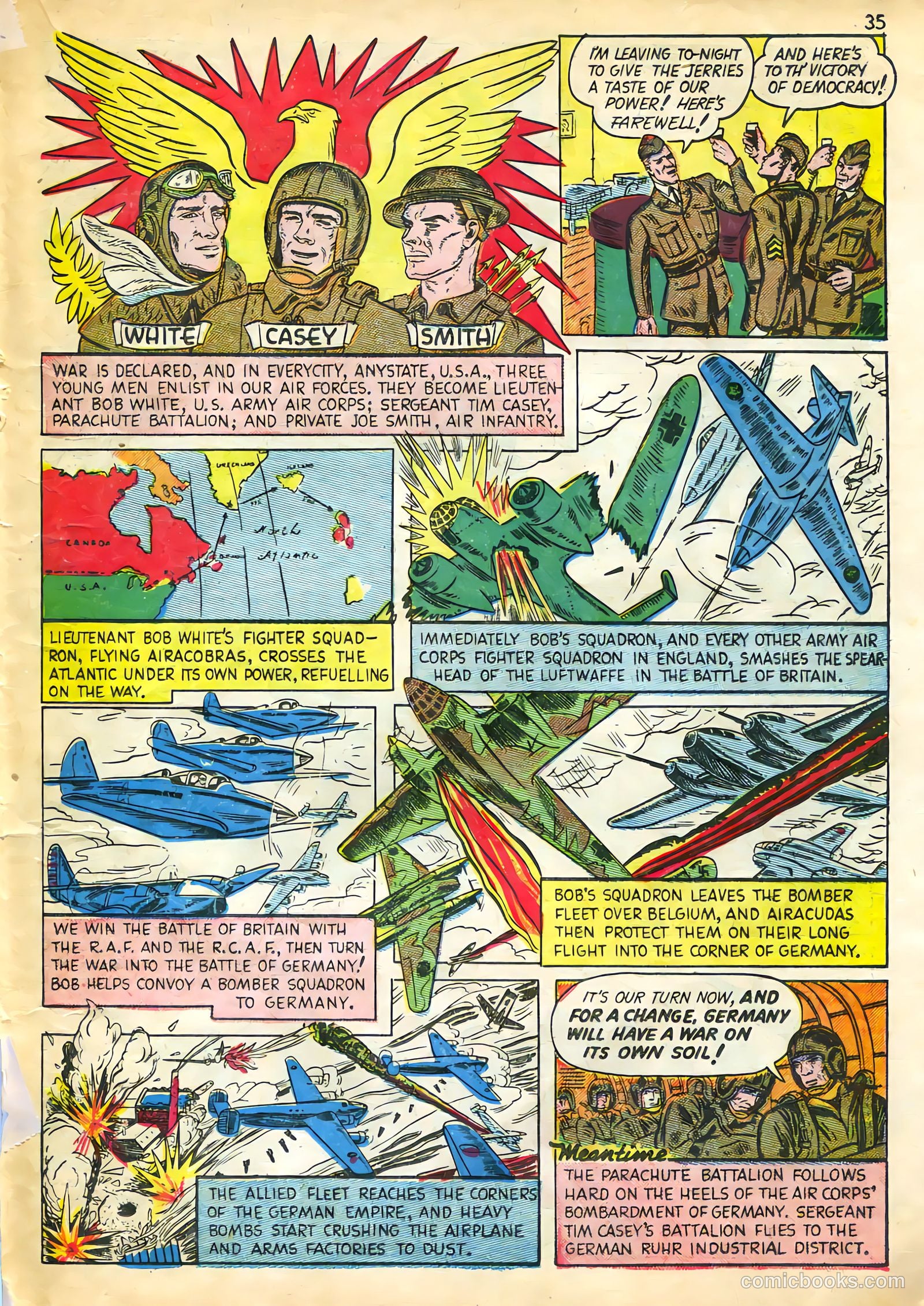 Air Fighters Comics #1 — page 37 of 68