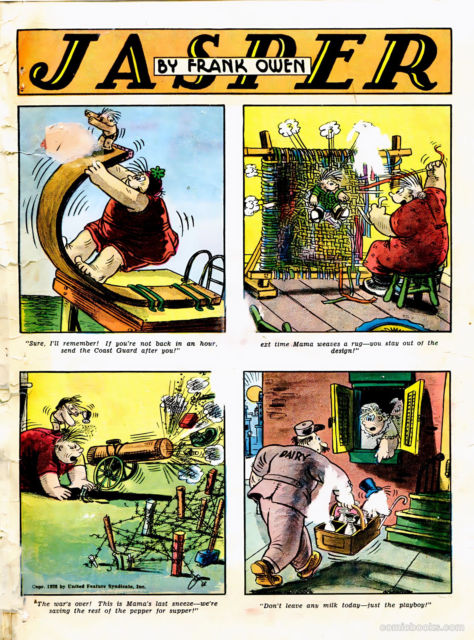 Comics on Parade #1 — page 57 of 58