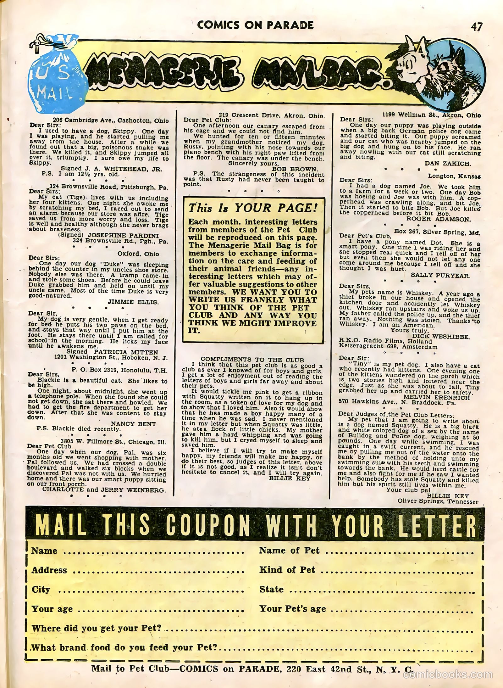 Comics on Parade #12 — page 36 of 54