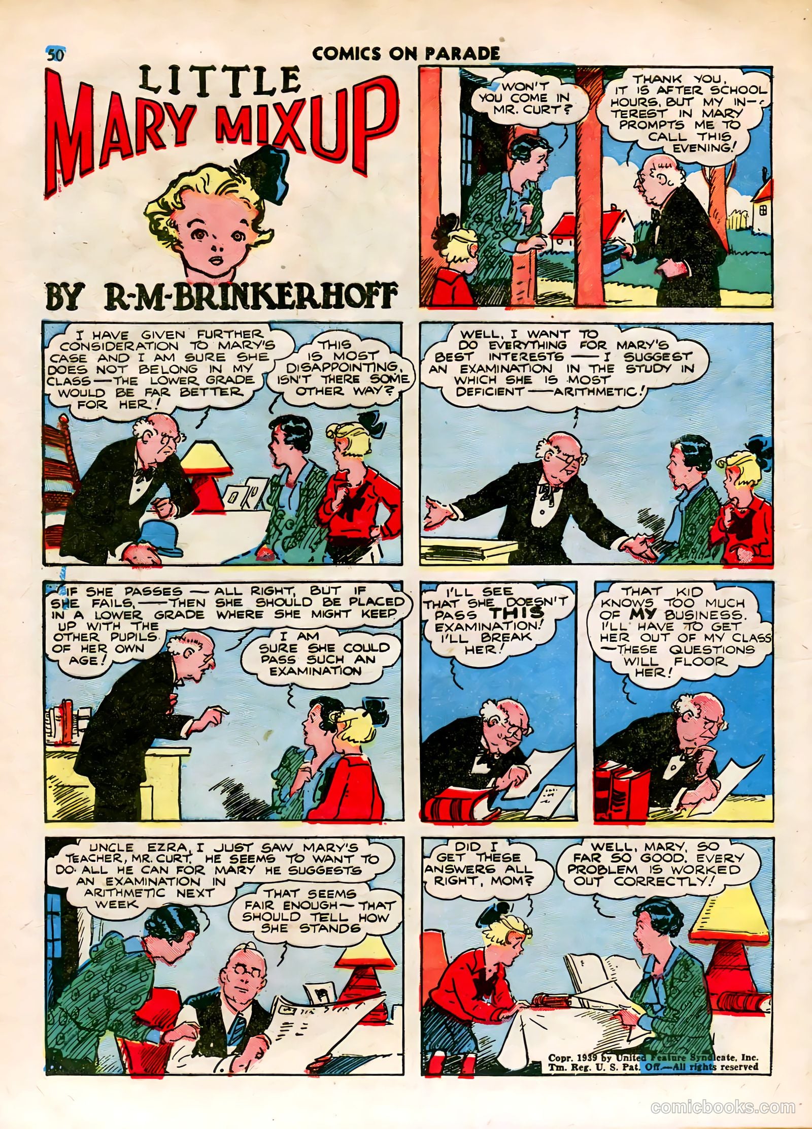 Comics on Parade #12 — page 39 of 54