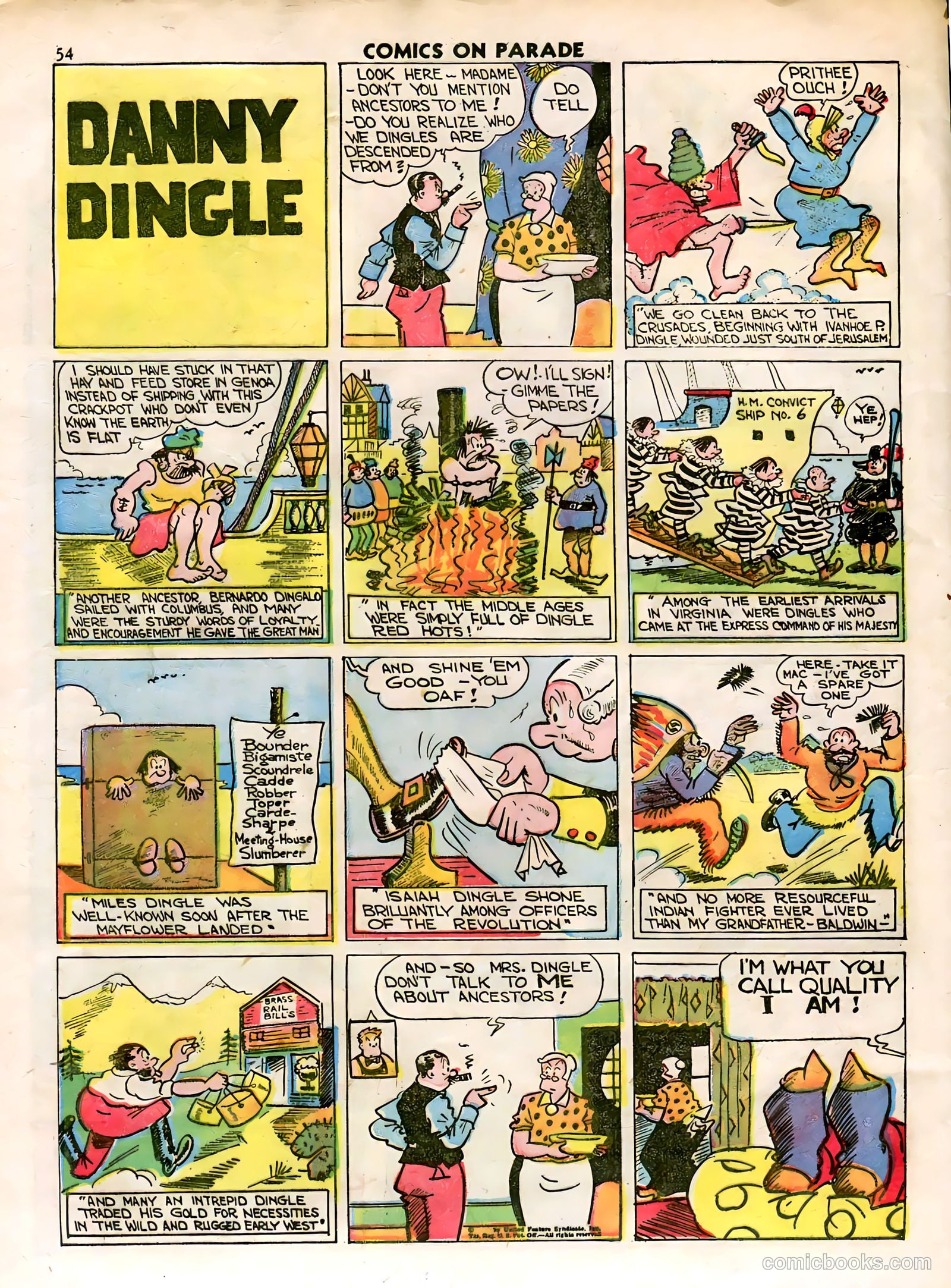 Comics on Parade #12 — page 43 of 54