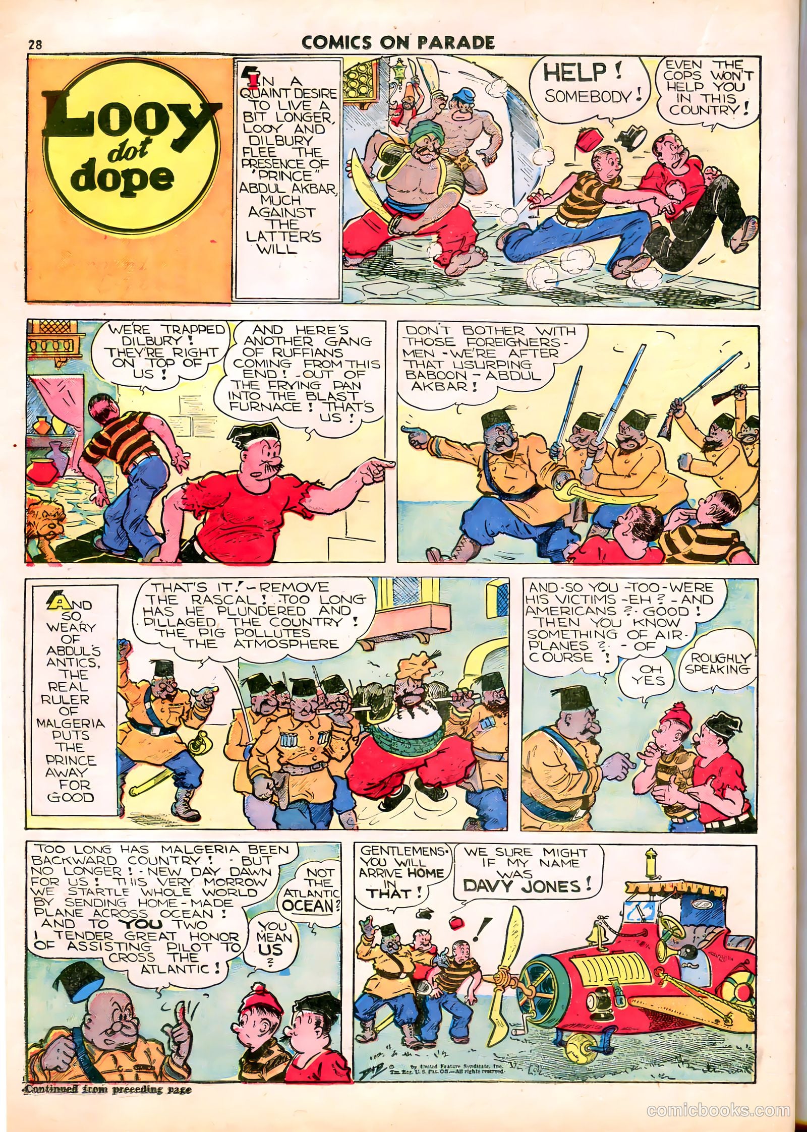 Comics on Parade #17 — page 19 of 55