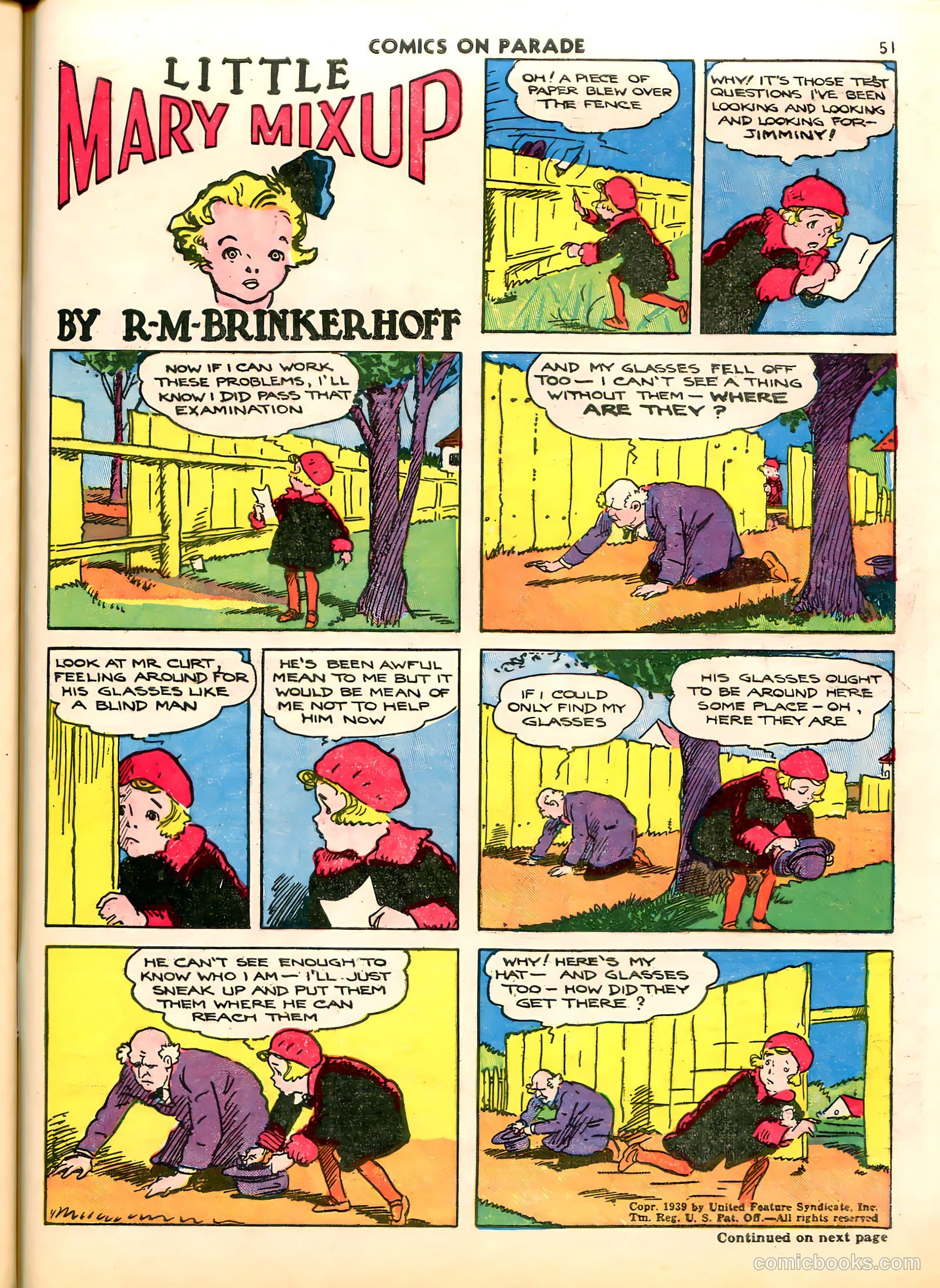 Comics on Parade #17 — page 40 of 55