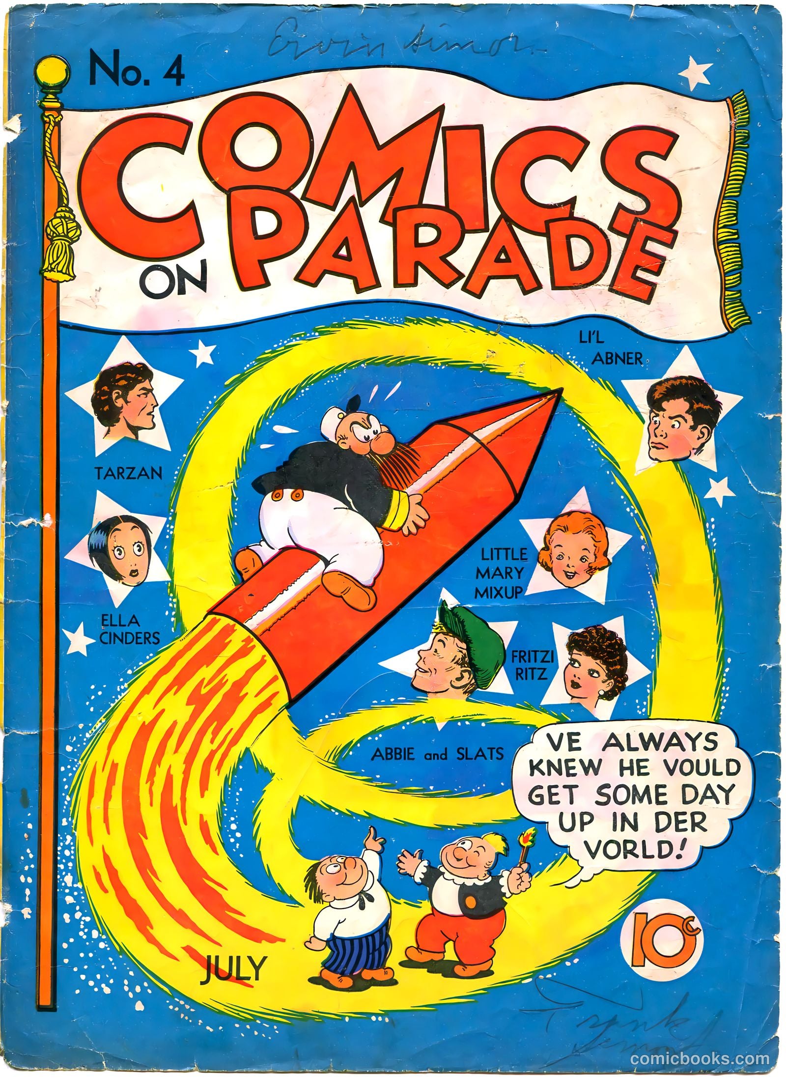 Comics on Parade #4 — page 1 of 56