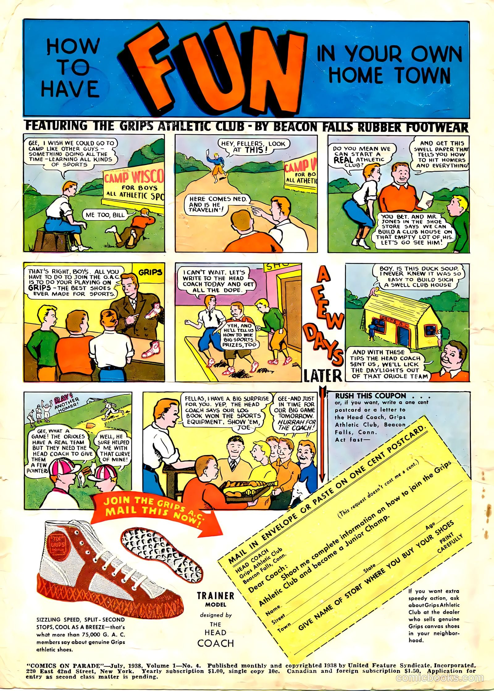 Comics on Parade #4 — page 2 of 56