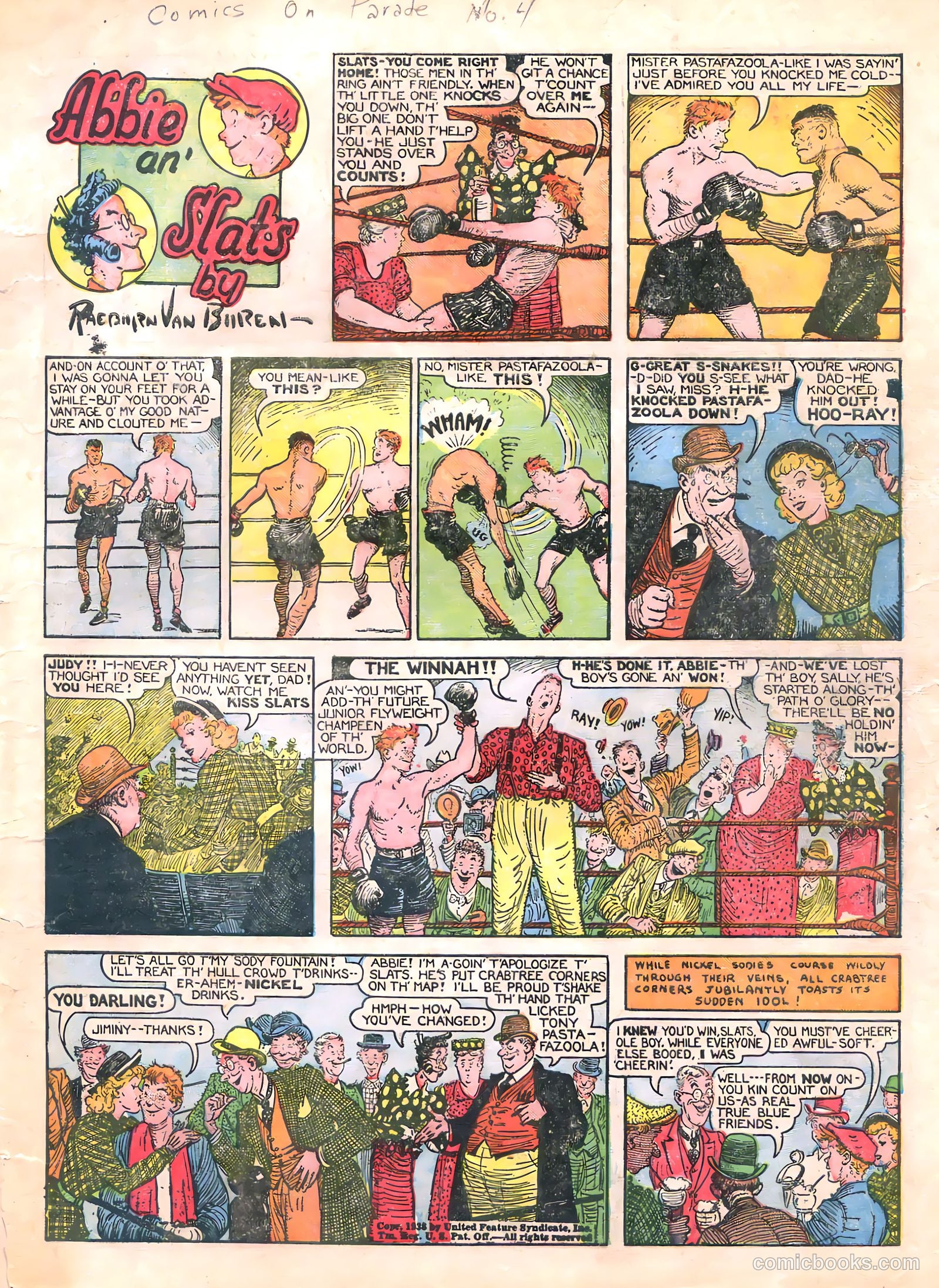 Comics on Parade #4 — page 3 of 56