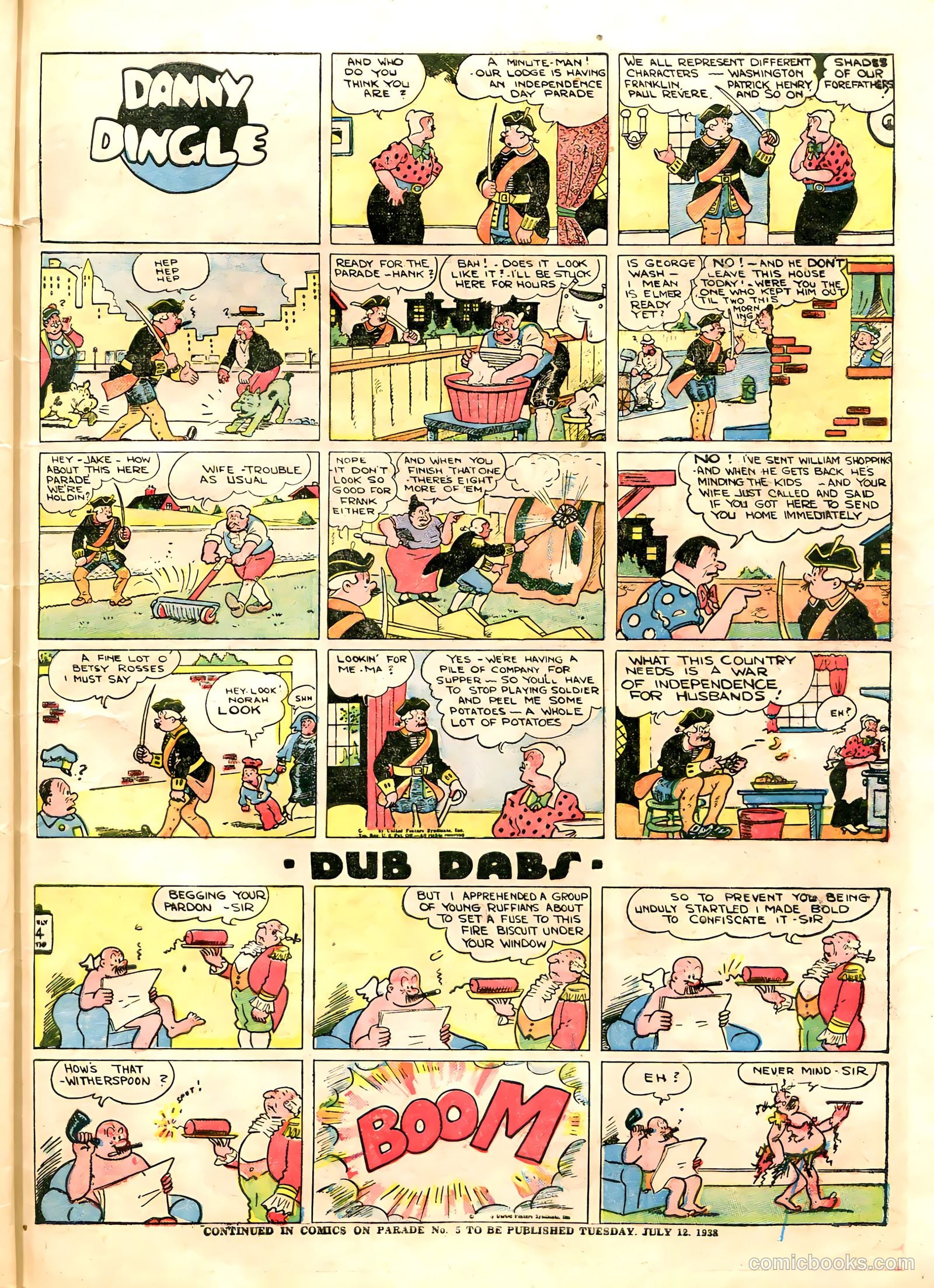 Comics on Parade #4 — page 56 of 56