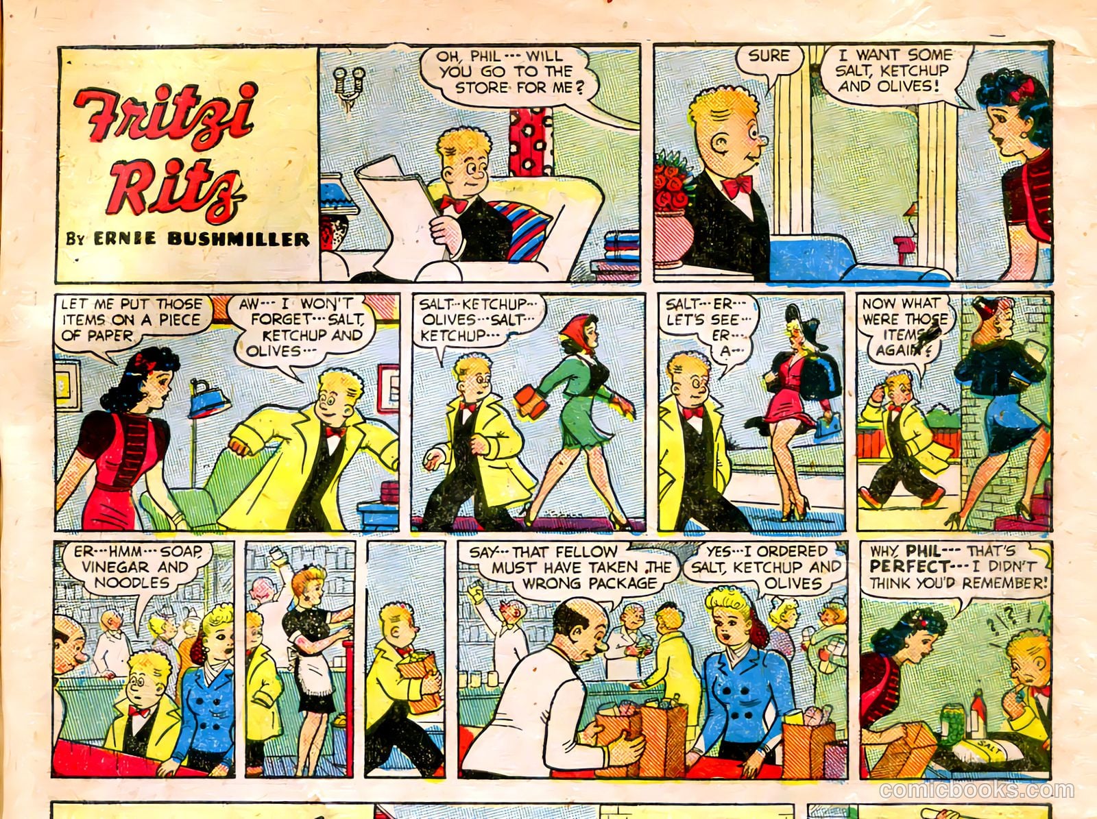 Comics on Parade #65 — page 20 of 25