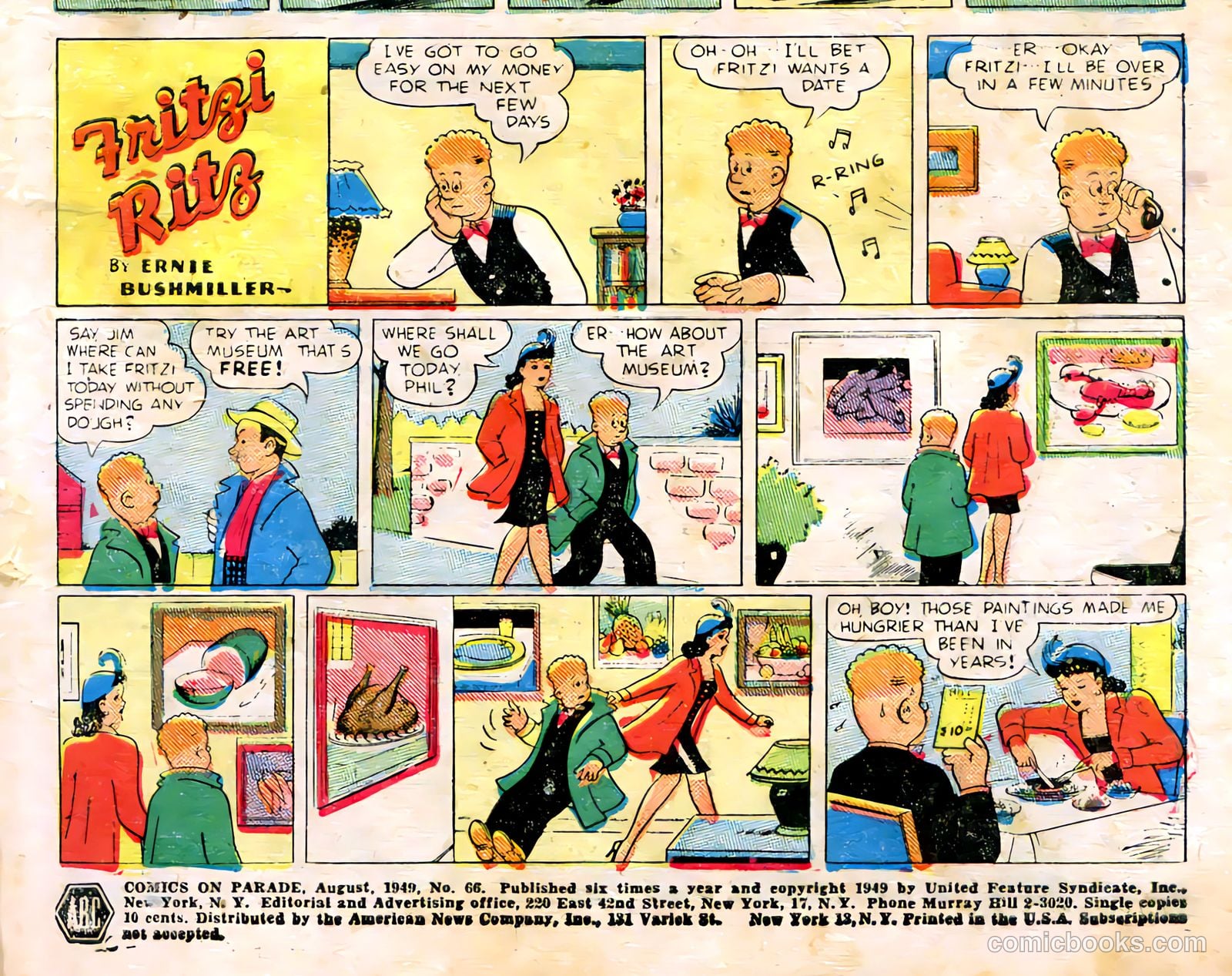 Comics on Parade #66 — page 3 of 24