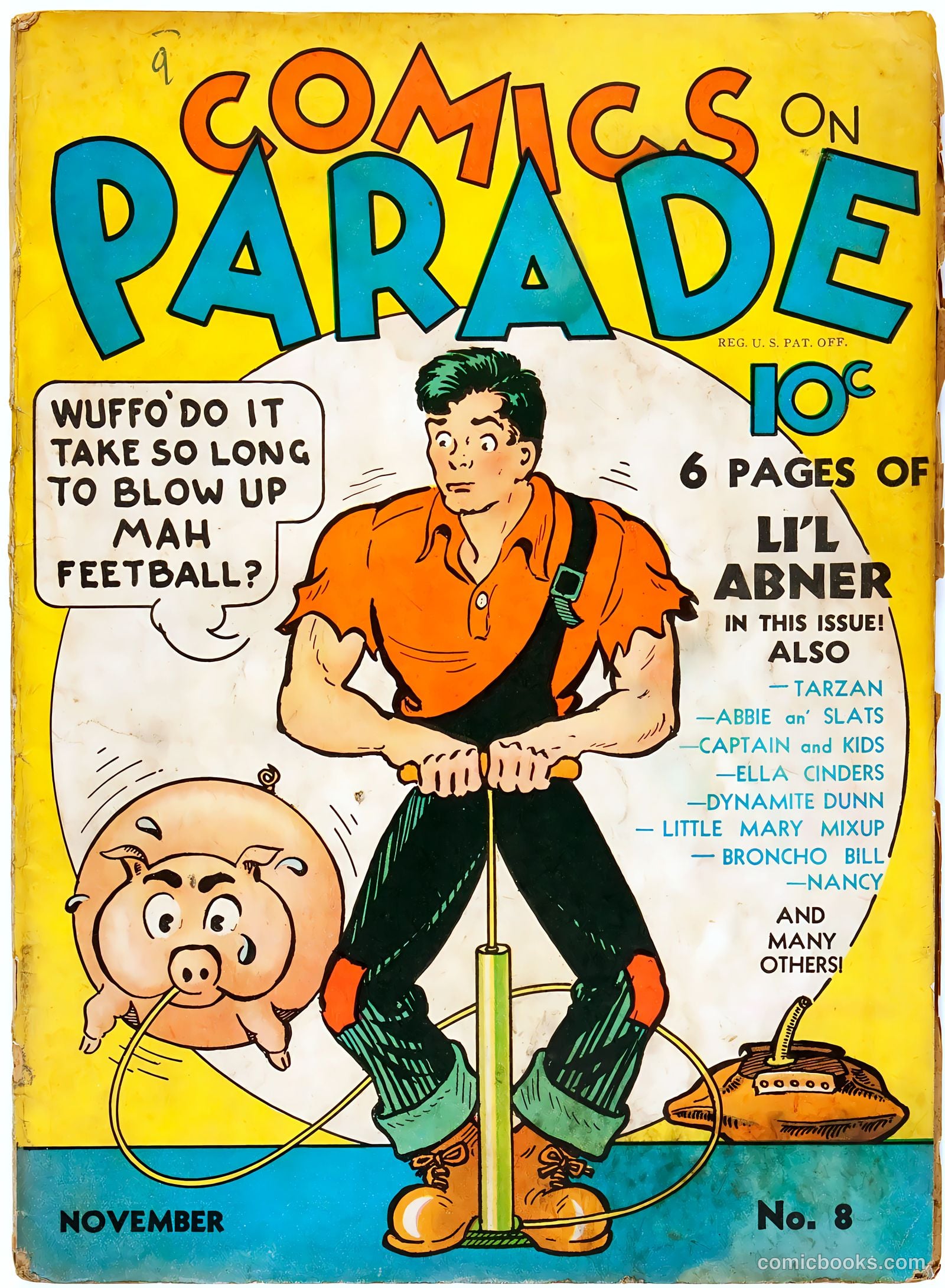 Comics on Parade #8 — page 1 of 49