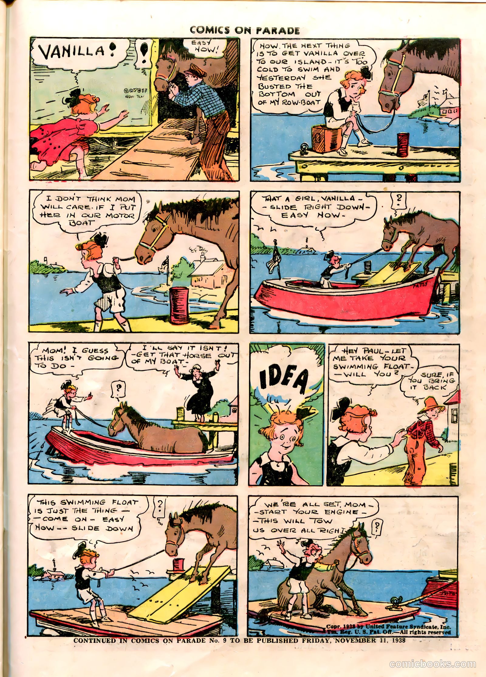 Comics on Parade #8 — page 36 of 49
