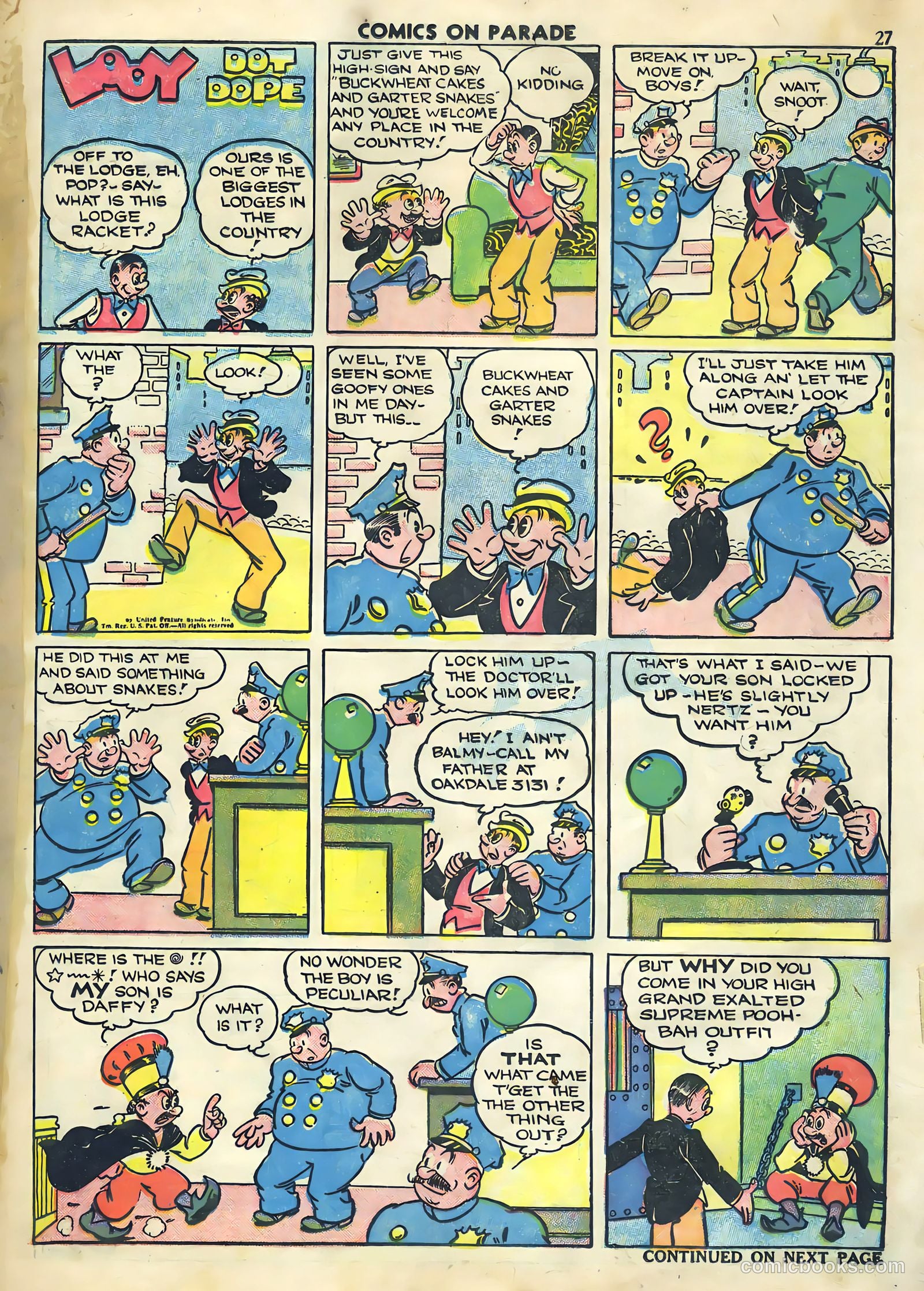 Comics on Parade #9 — page 18 of 47