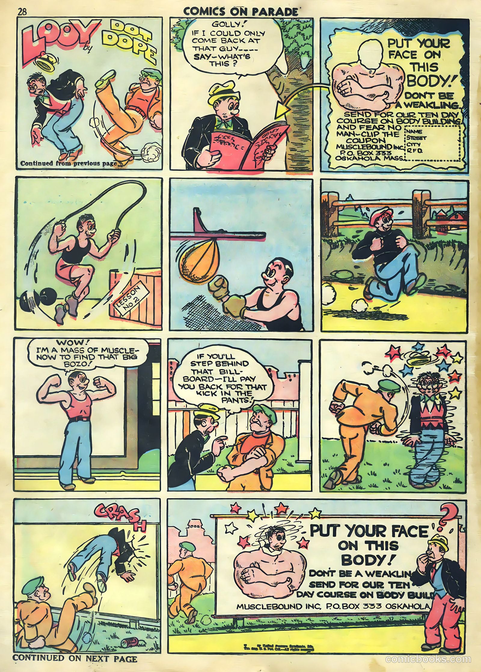 Comics on Parade #9 — page 19 of 47