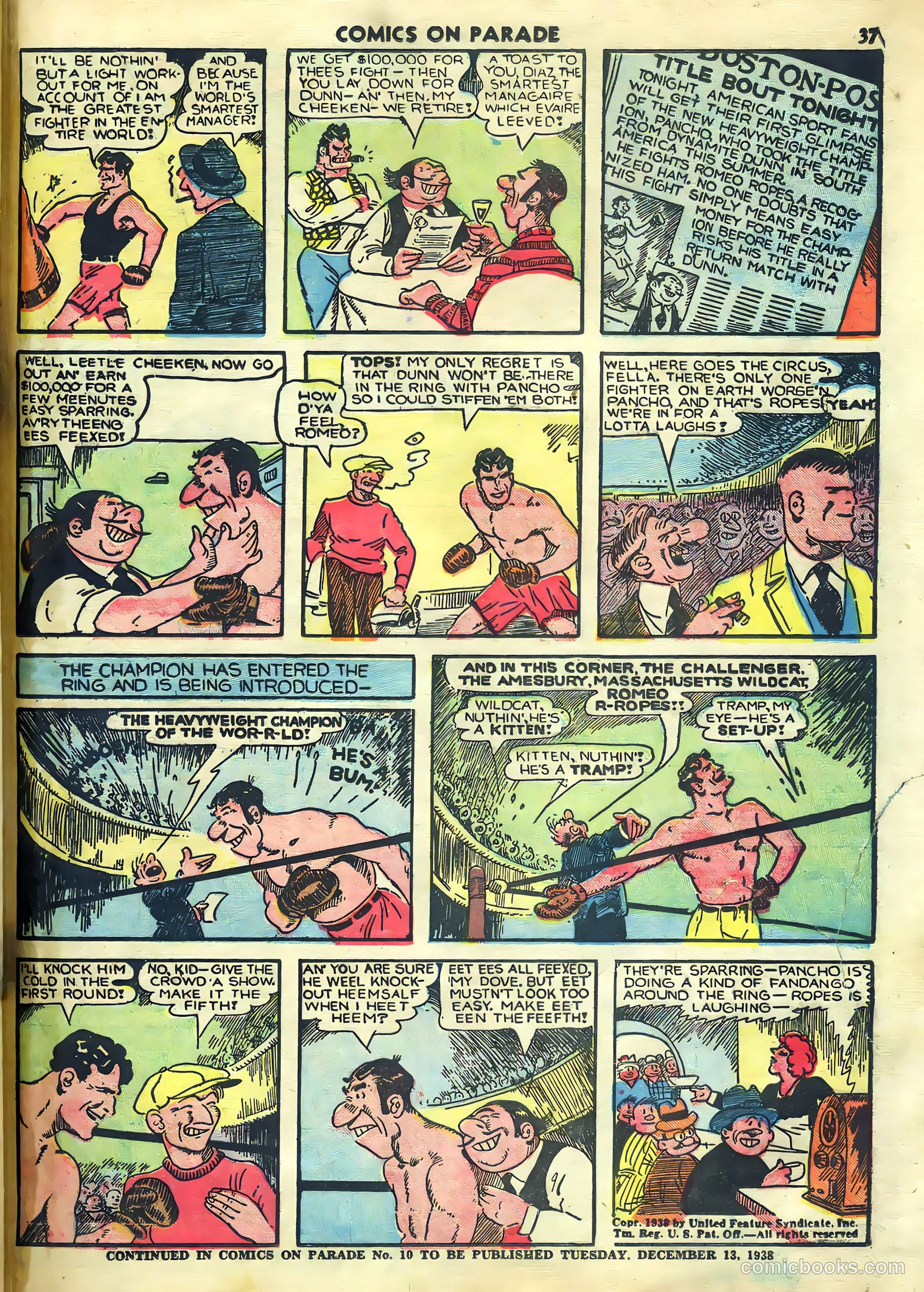 Comics on Parade #9 — page 20 of 47