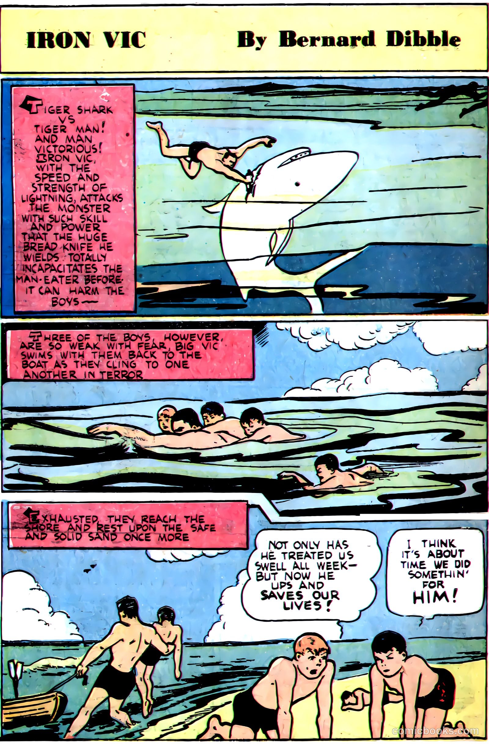 Comics Revue #1 — page 32 of 36