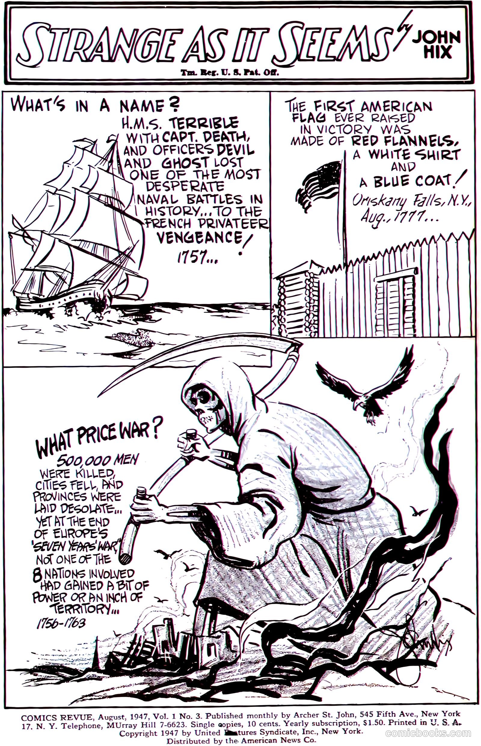 Comics Revue #3 — page 2 of 36