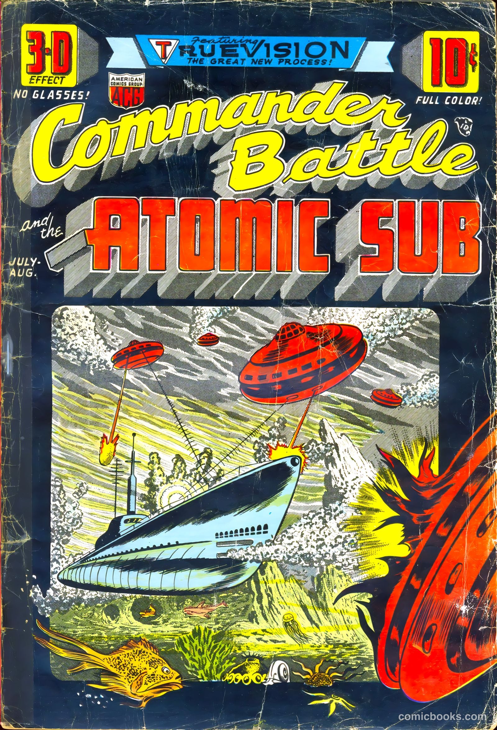 Commander Battle and the Atomic Sub #1 — page 1 of 36