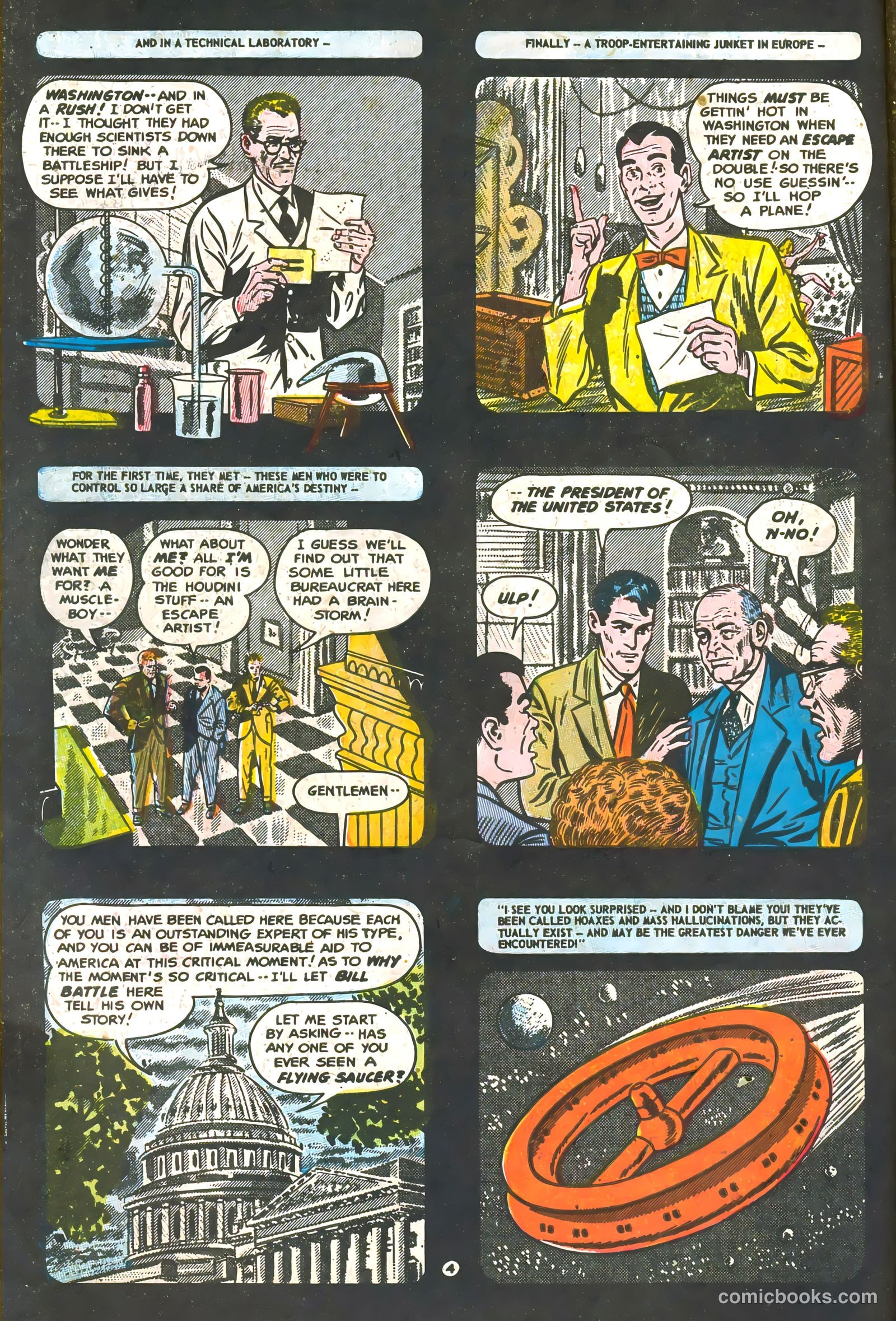 Commander Battle and the Atomic Sub #1 — page 6 of 36