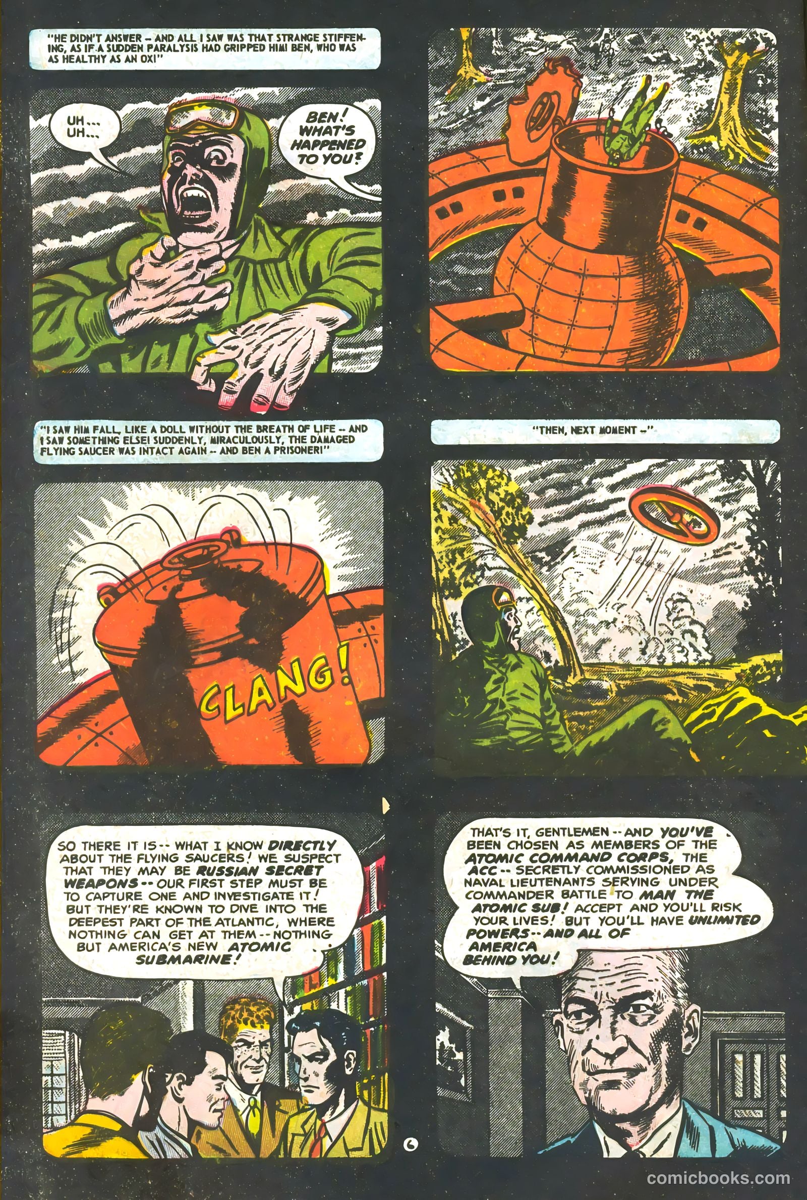 Commander Battle and the Atomic Sub #1 — page 8 of 36