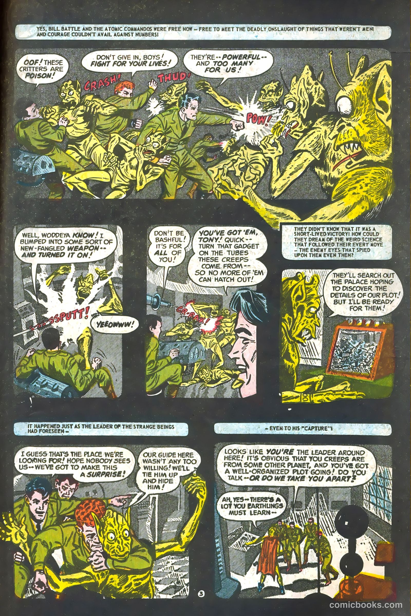 Commander Battle and the Atomic Sub #1 — page 19 of 36