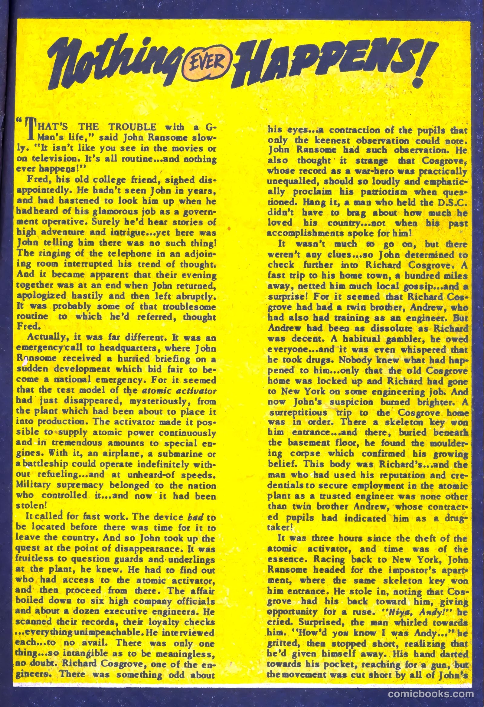 Commander Battle and the Atomic Sub #1 — page 25 of 36
