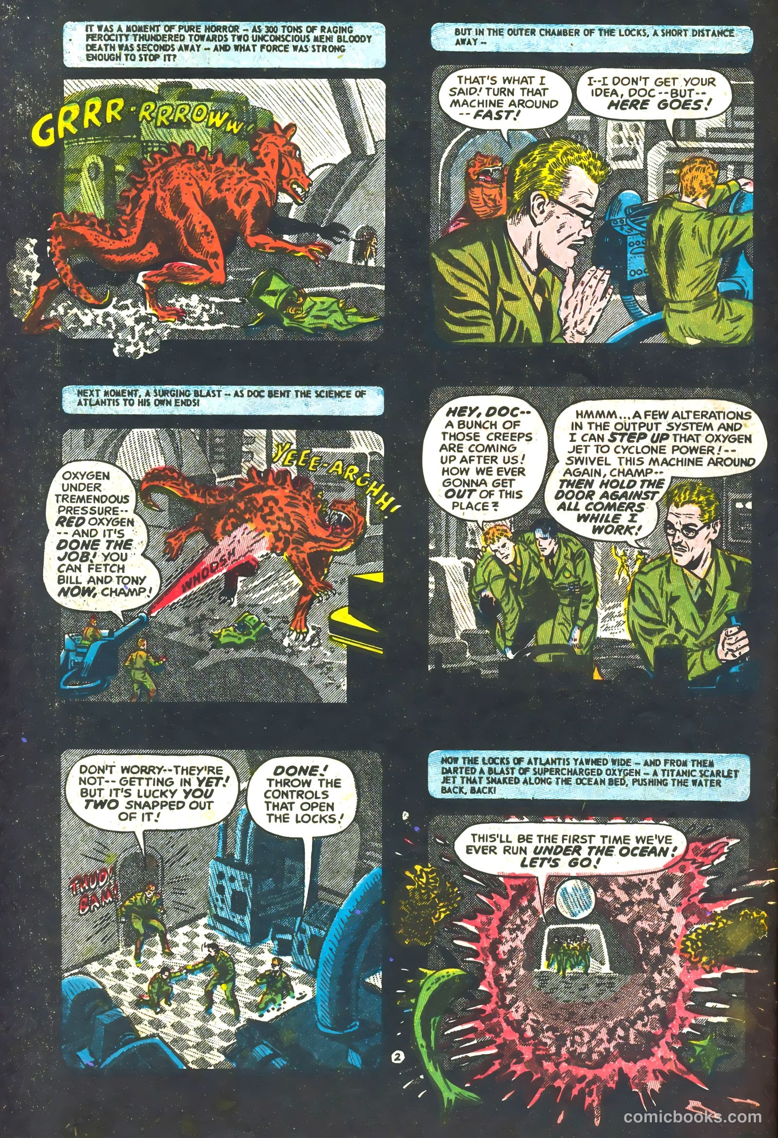 Commander Battle and the Atomic Sub #1 — page 28 of 36