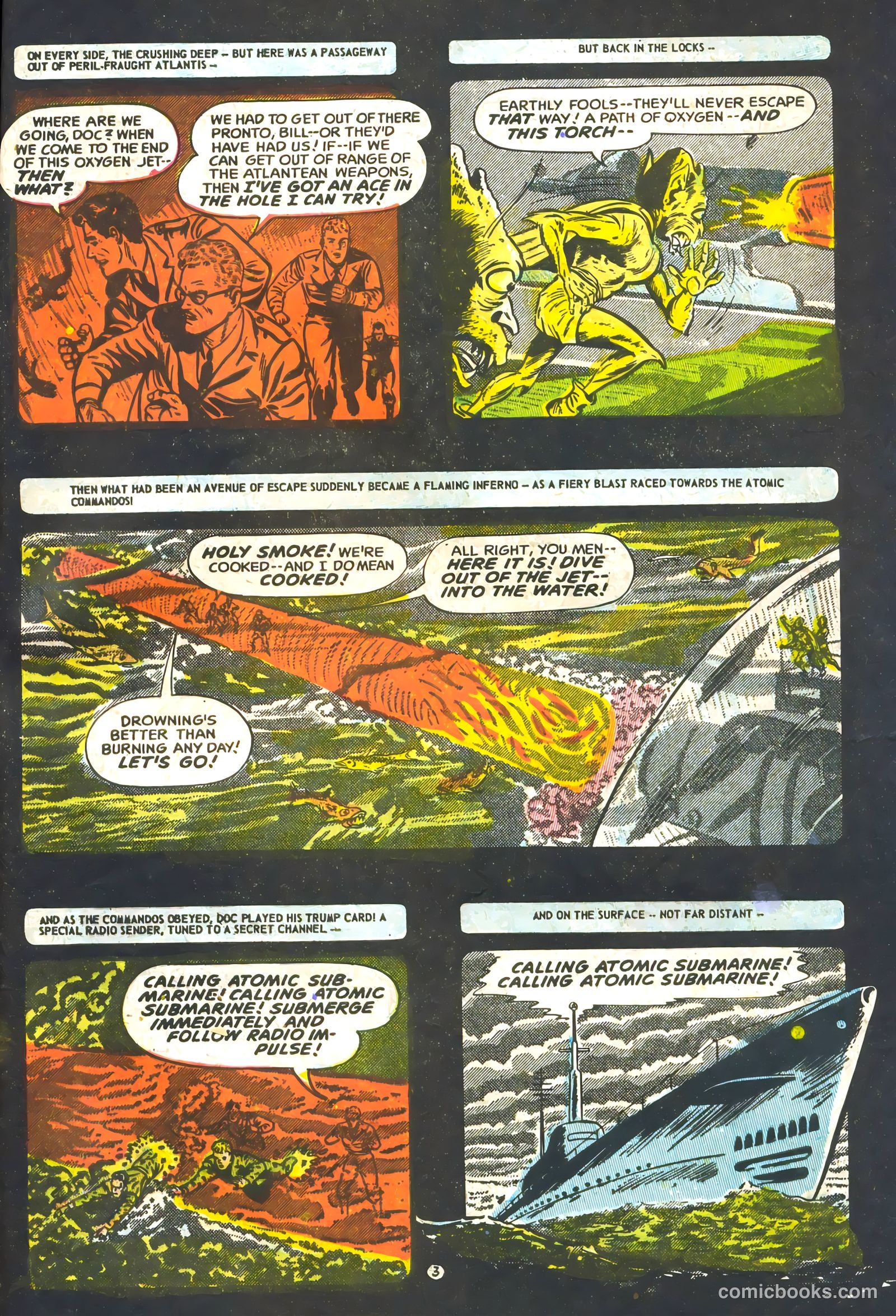 Commander Battle and the Atomic Sub #1 — page 29 of 36