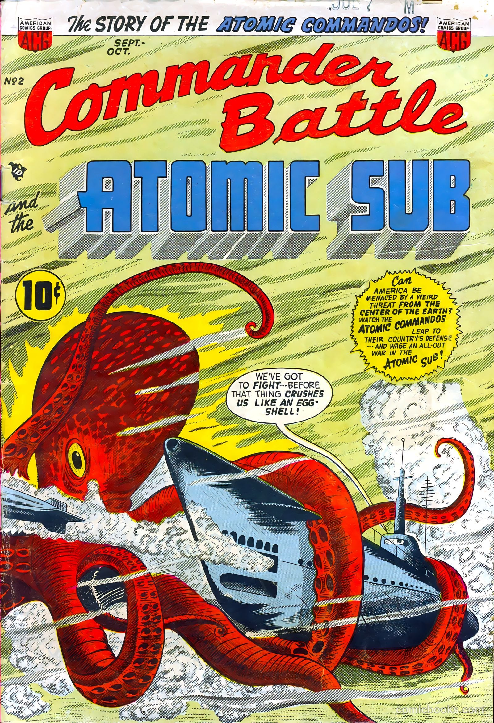 Commander Battle and the Atomic Sub #2 — page 1 of 36