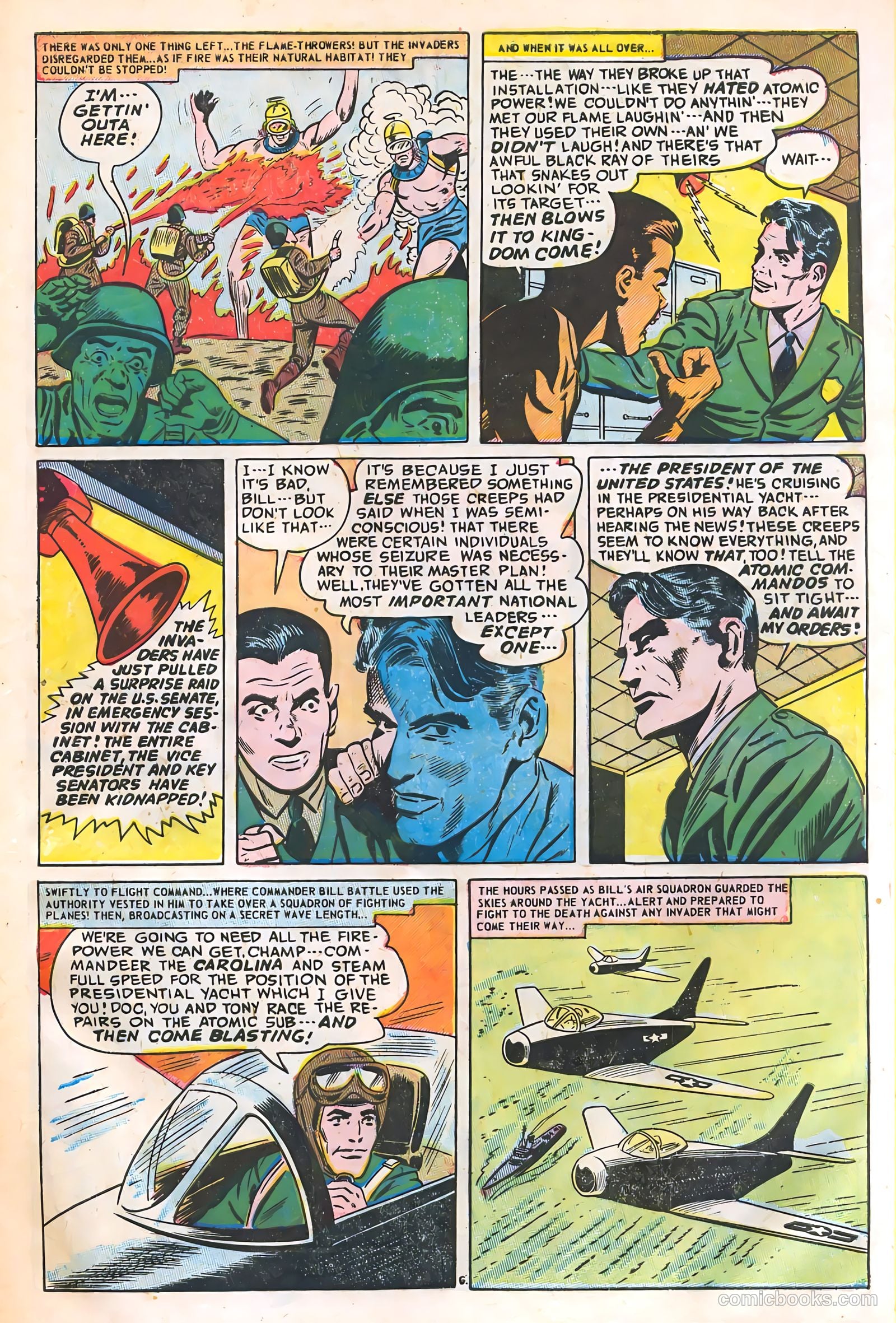 Commander Battle and the Atomic Sub #2 — page 9 of 36