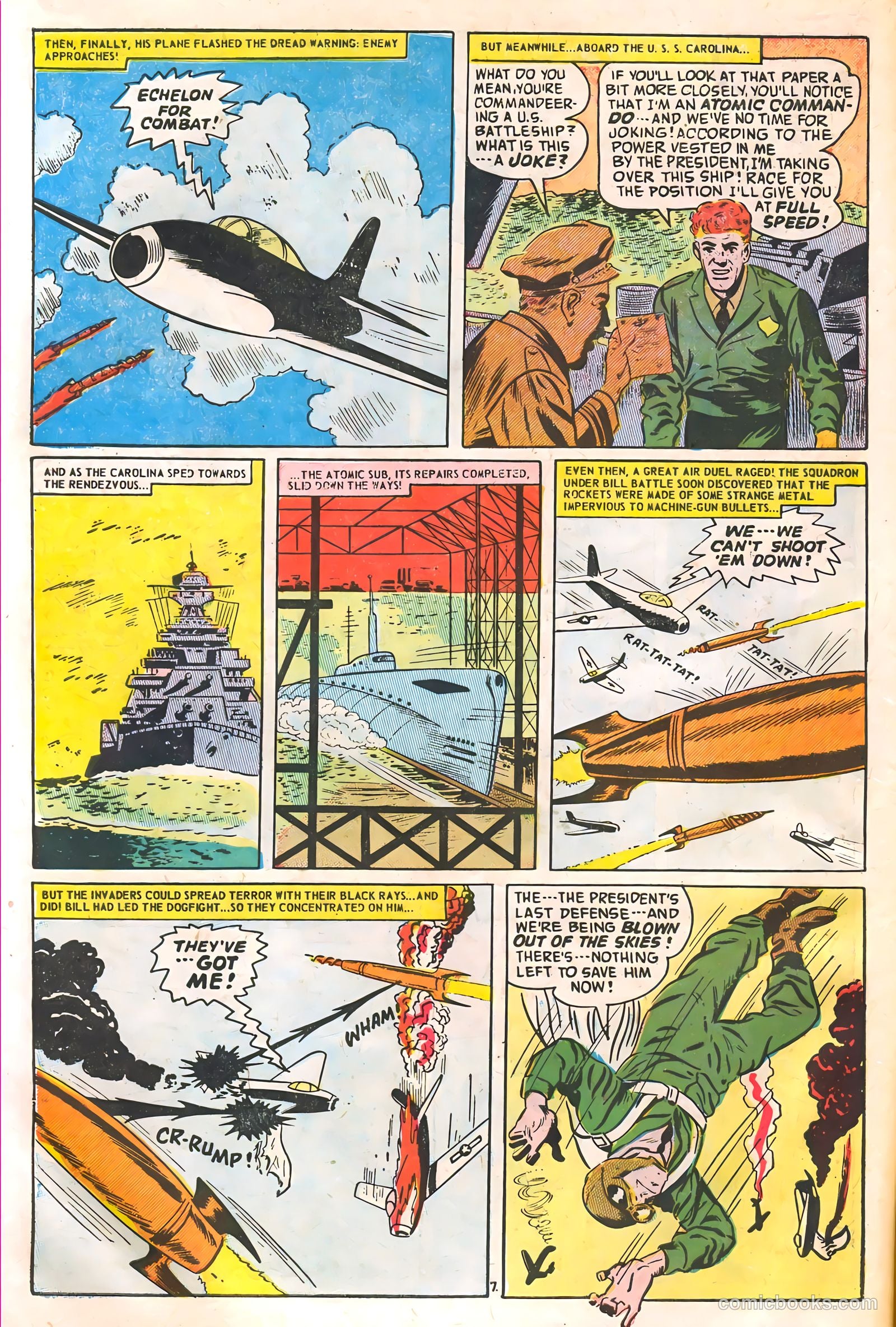 Commander Battle and the Atomic Sub #2 — page 10 of 36