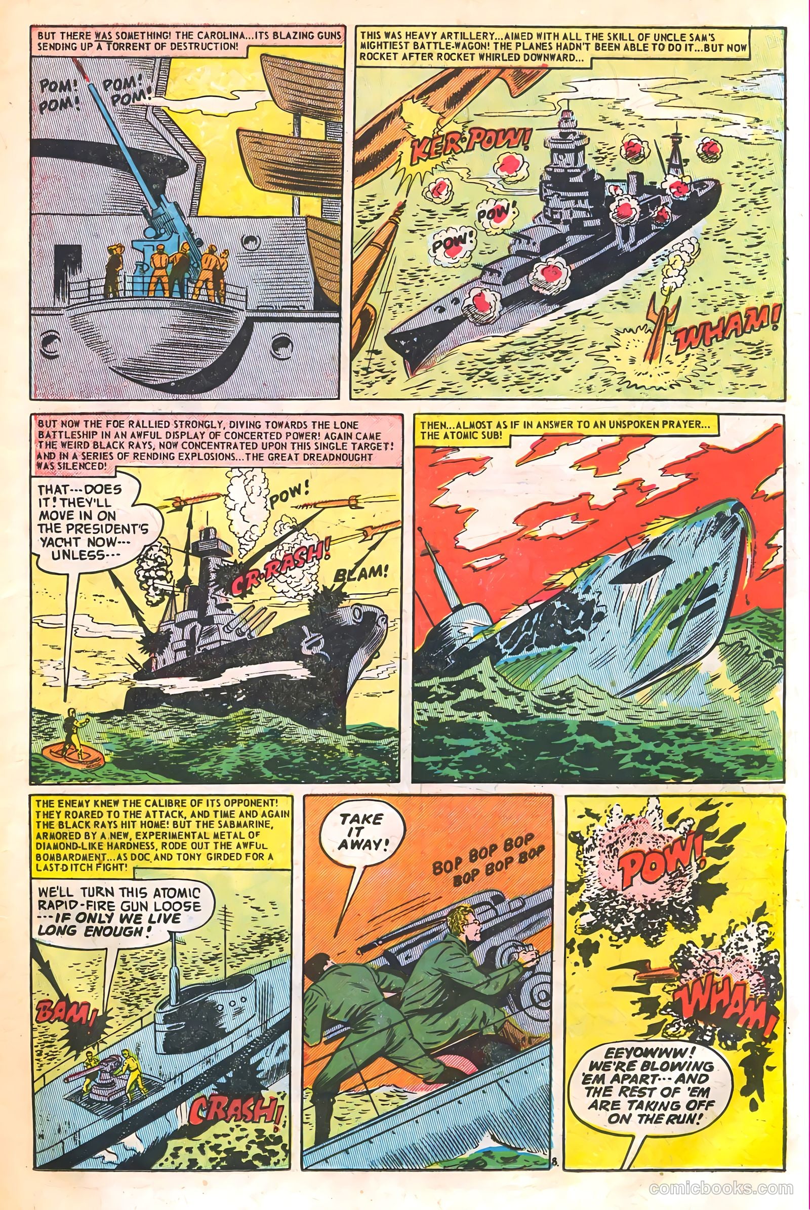 Commander Battle and the Atomic Sub #2 — page 11 of 36