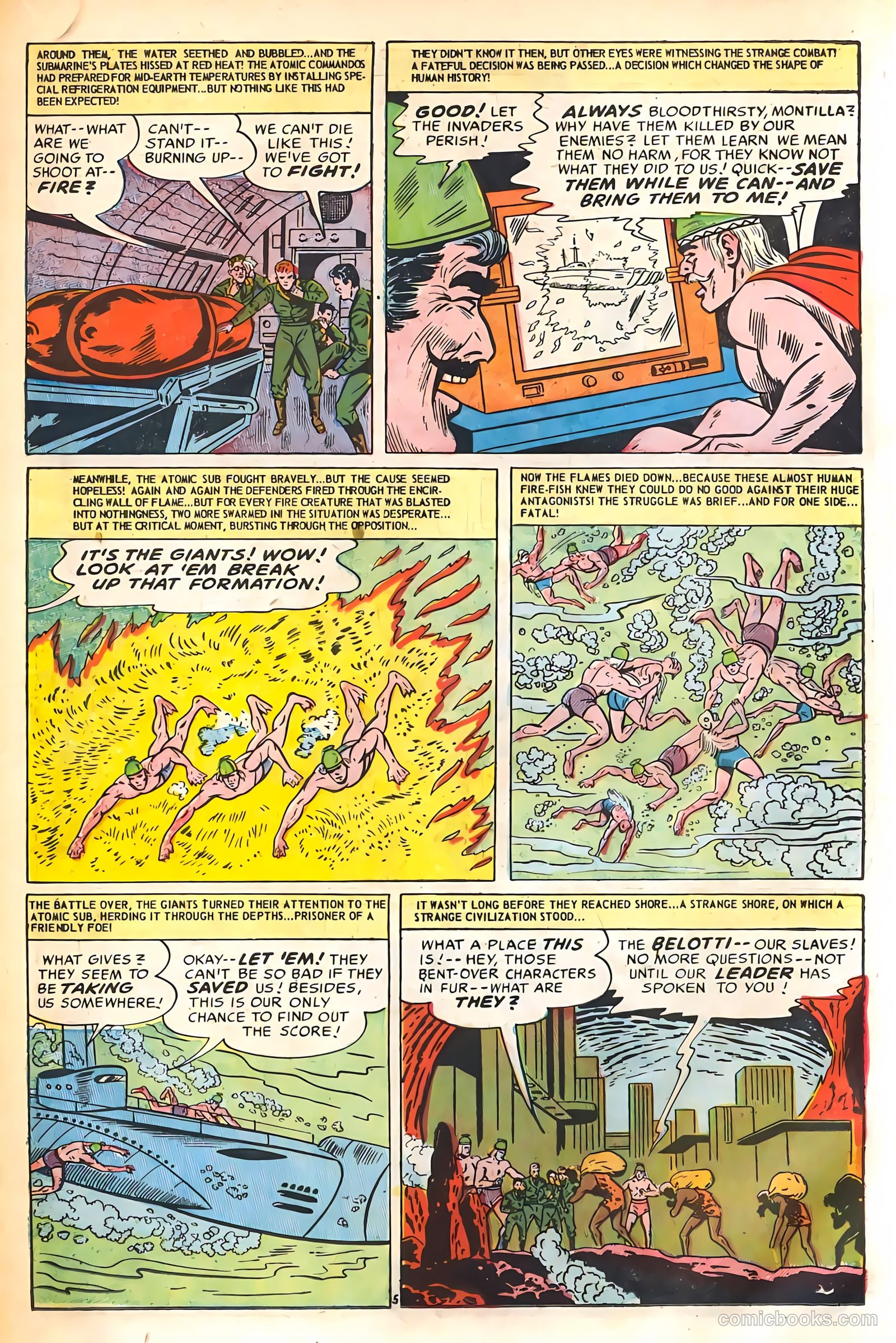 Commander Battle and the Atomic Sub #2 — page 19 of 36