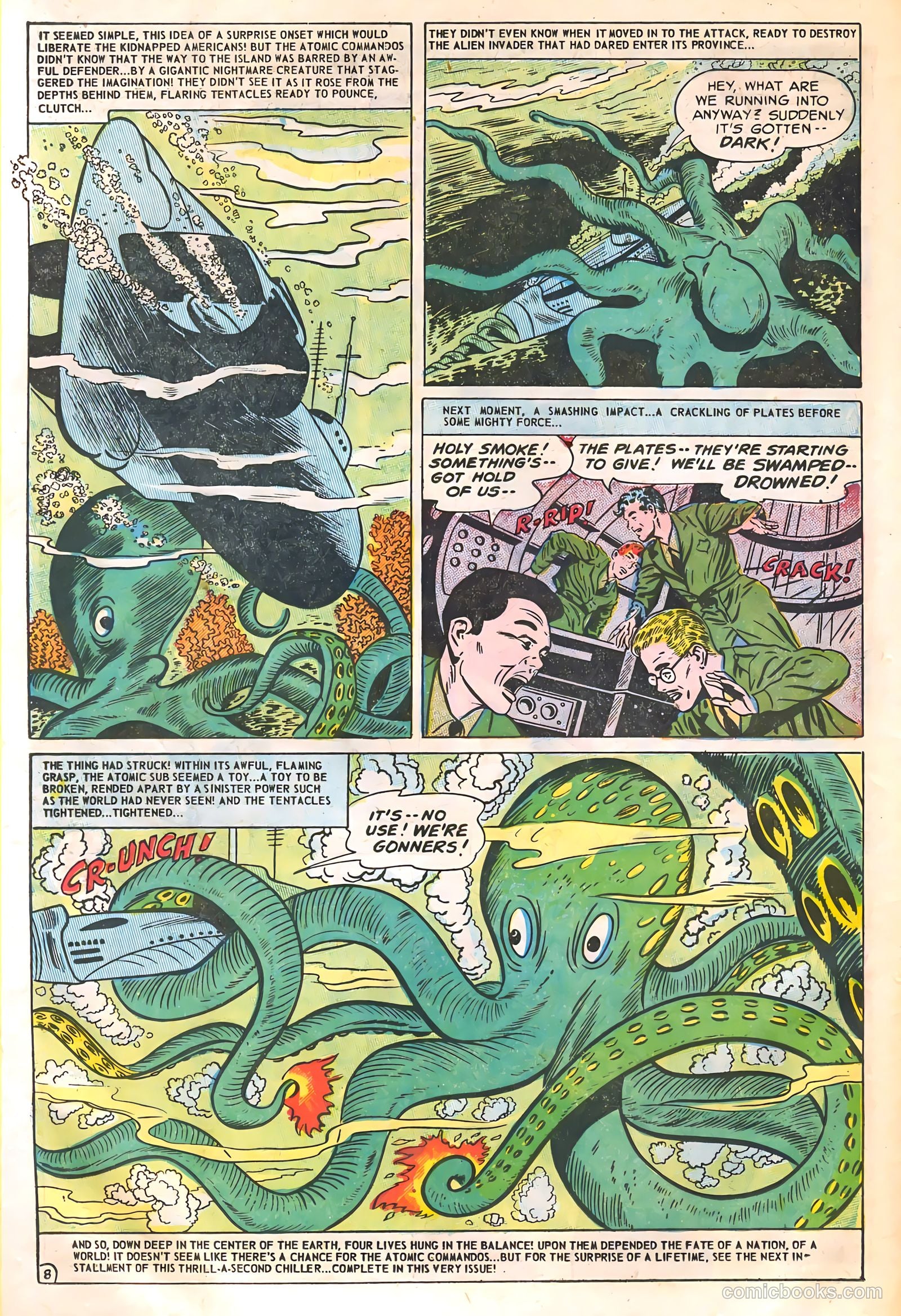 Commander Battle and the Atomic Sub #2 — page 22 of 36